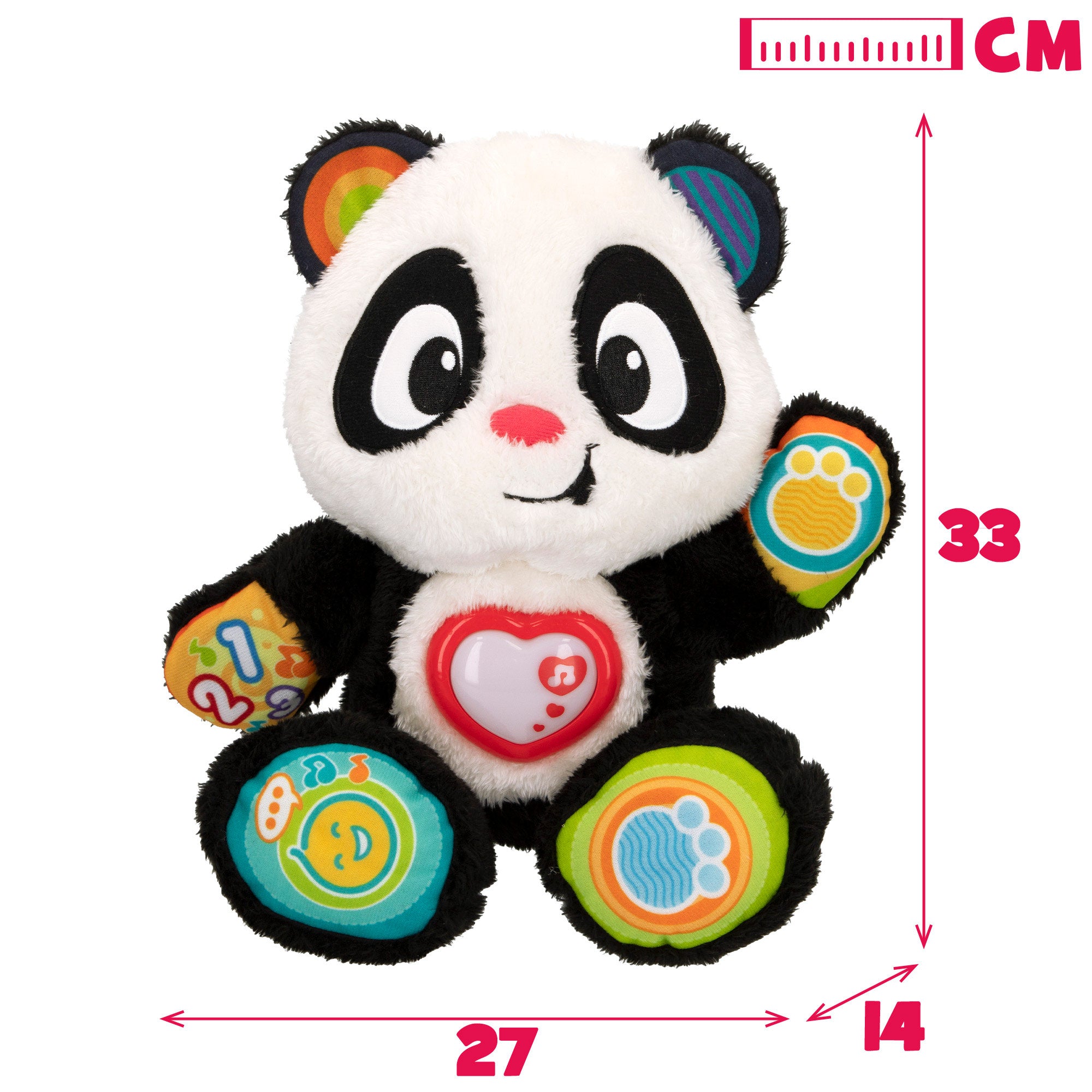 Ursinho Panda Bebé Winfun Aprende Comigo