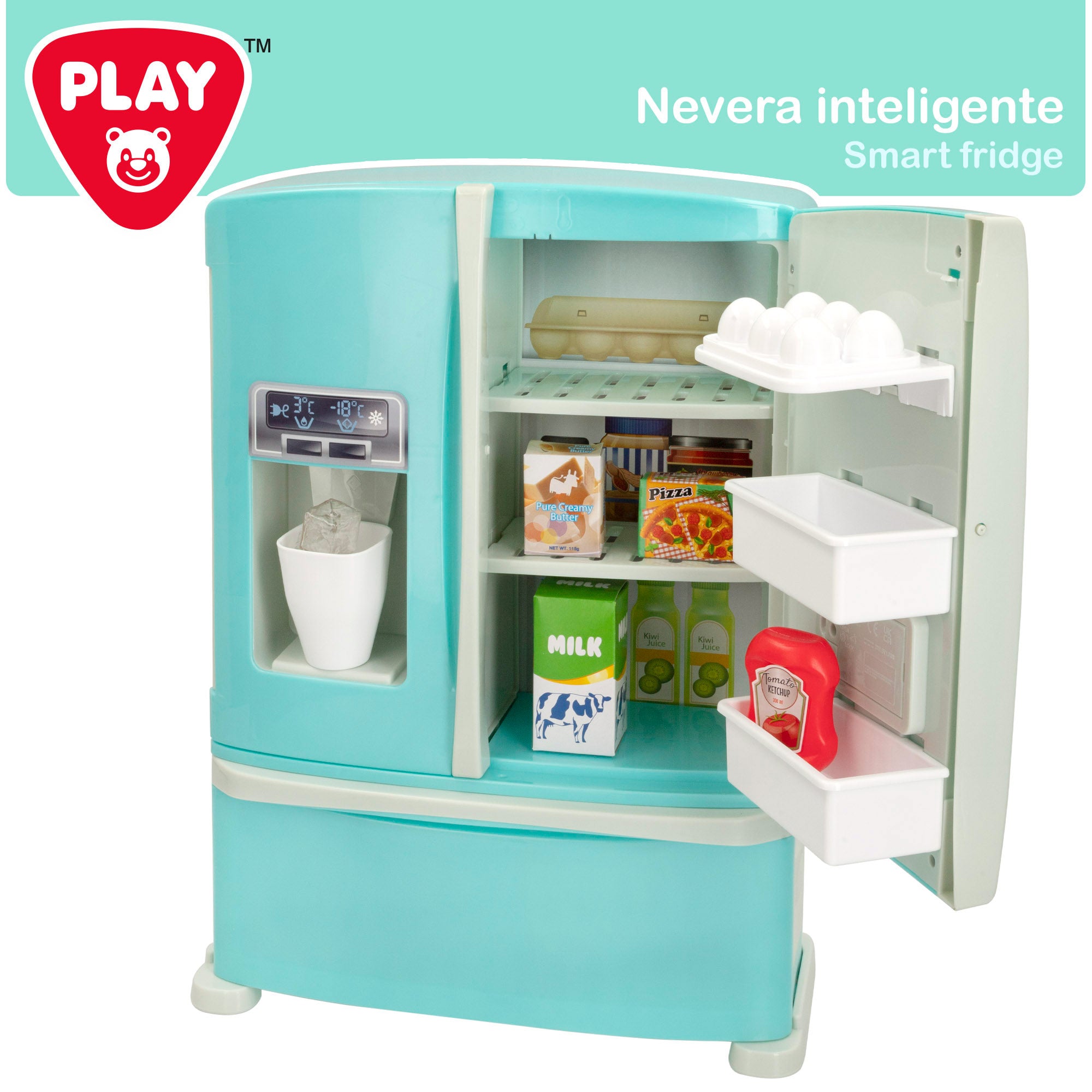 Frigorífico de brinquedo PLAY com som