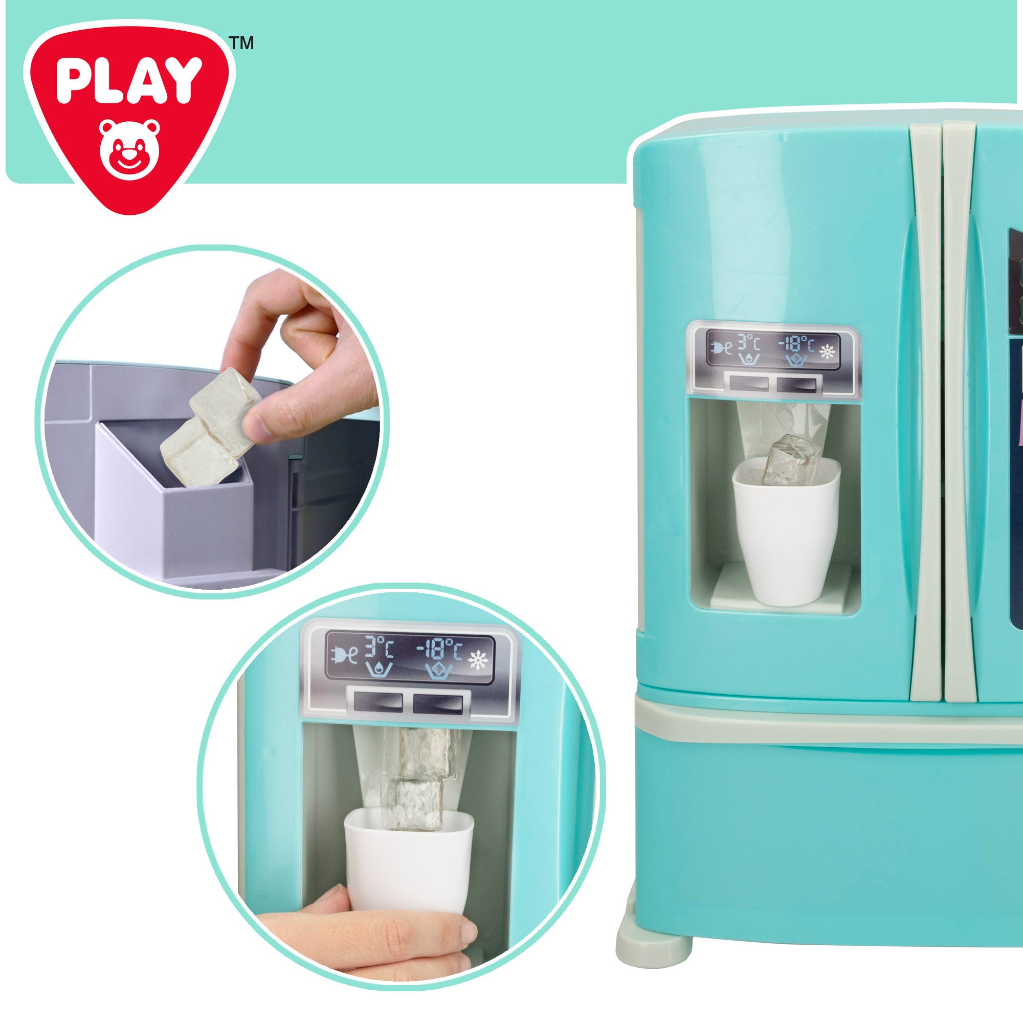 Frigorífico de brinquedo PLAY com som