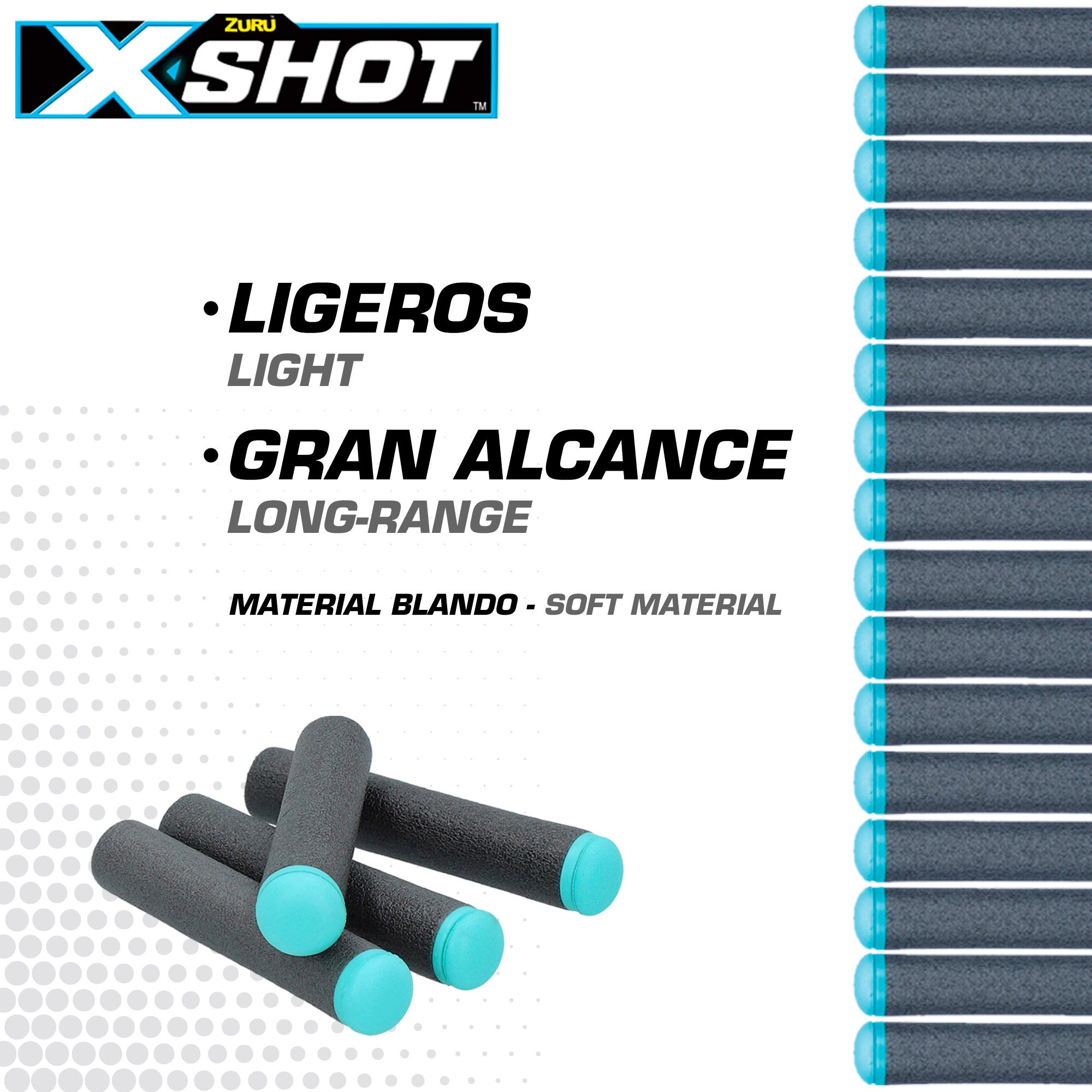 X-Shot Pack com 200 pistolas de dardos de espuma