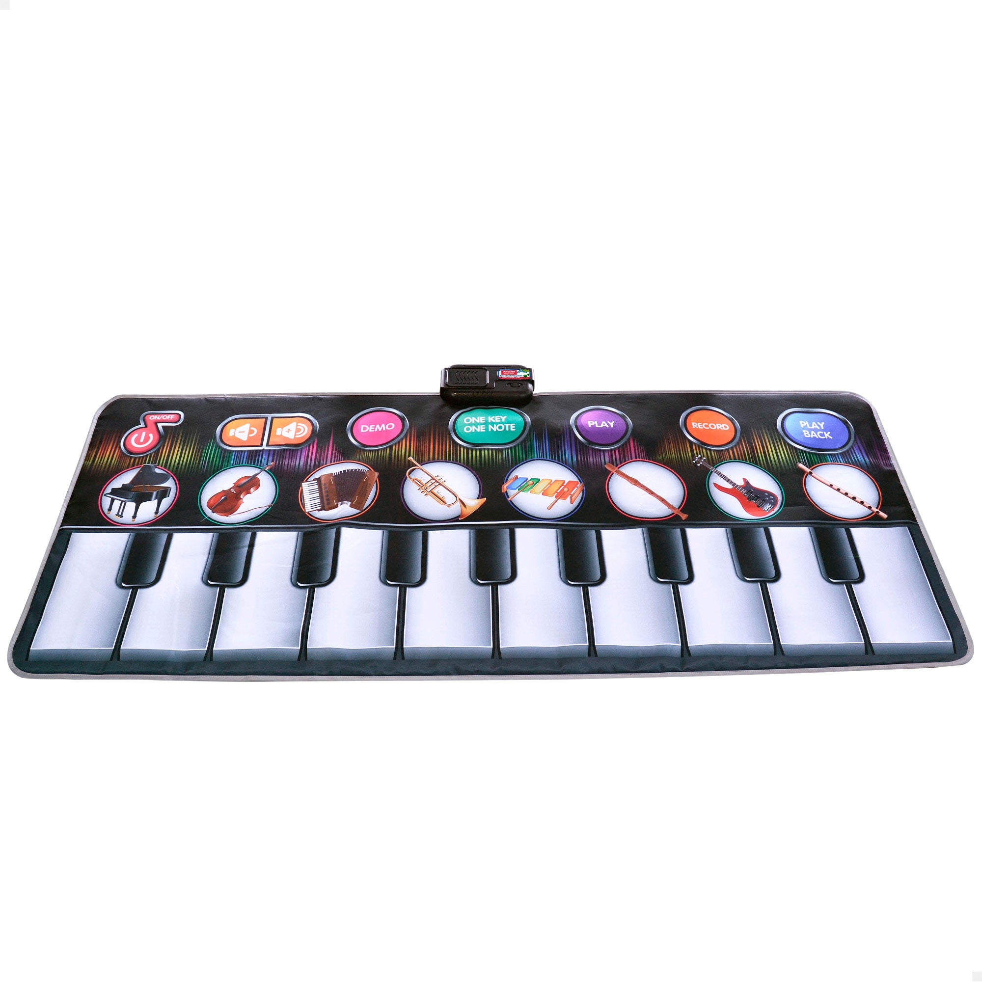 Tapete para teclado musical interativo Bontempi de 10 teclas