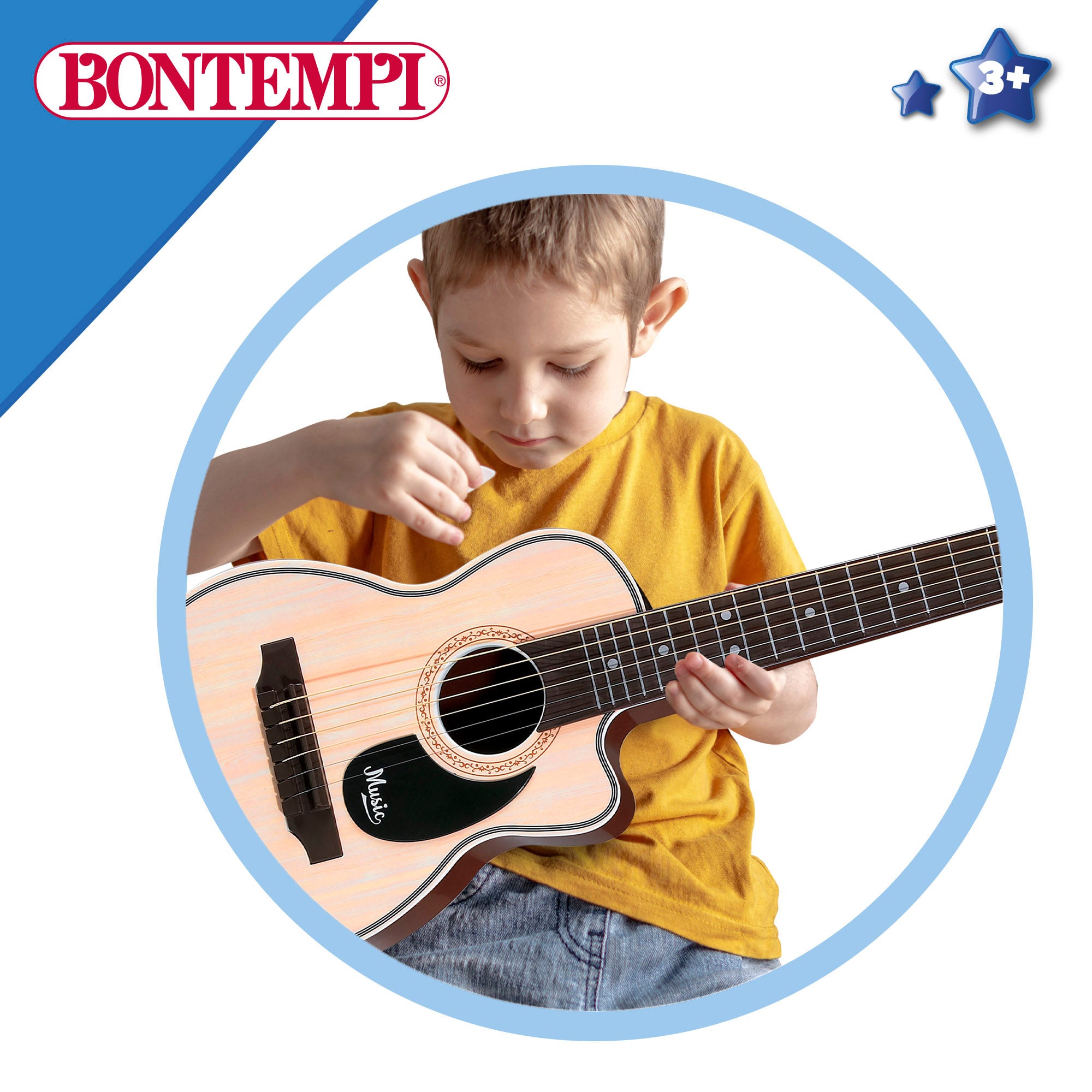 Guitarra popular de brinquedo 68 cm Bontempi