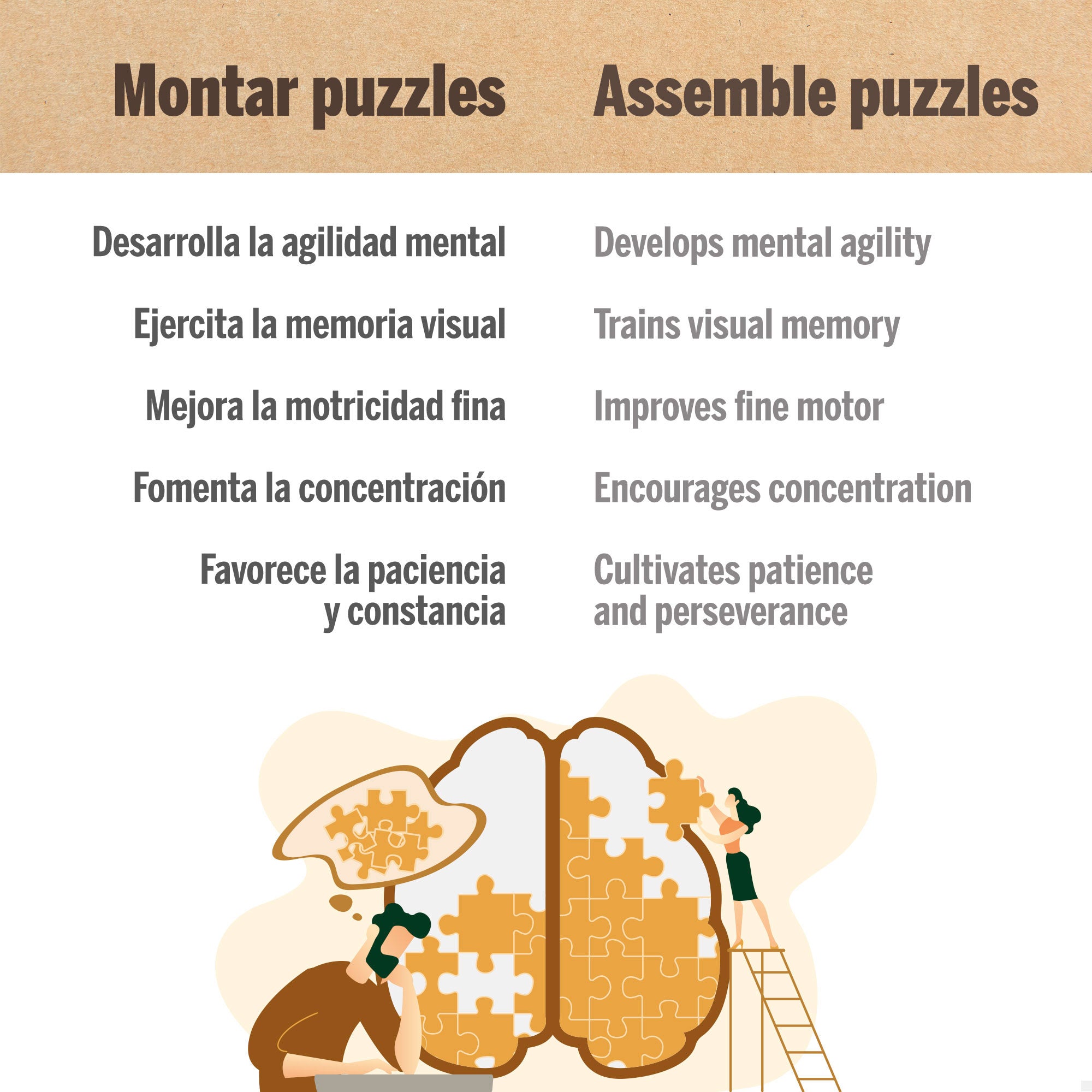 Puzzle infantil elefante, 500 peças, CB Toys