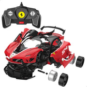 Kit de carro controlado por rádio RASTAR para montar o Ferrari FXX K Evo 1:18