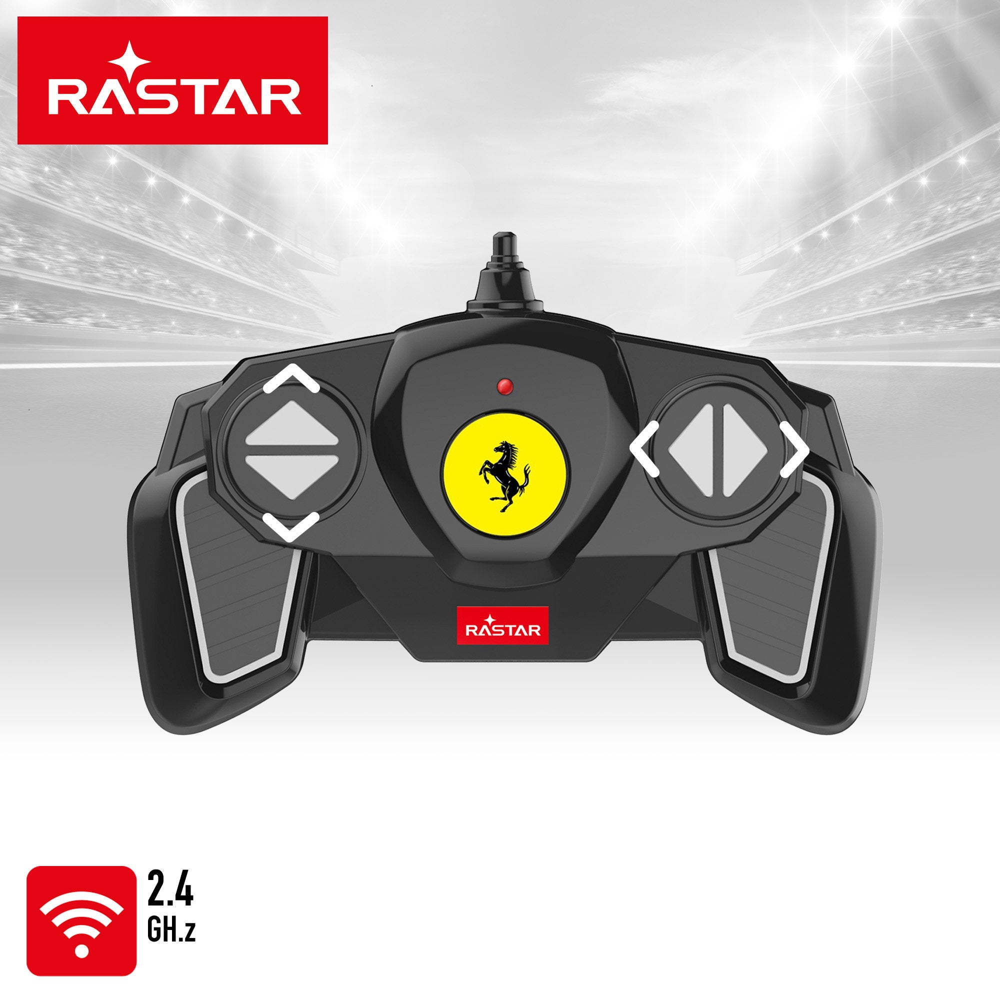 Kit de carro controlado por rádio RASTAR para montar o Ferrari FXX K Evo 1:18
