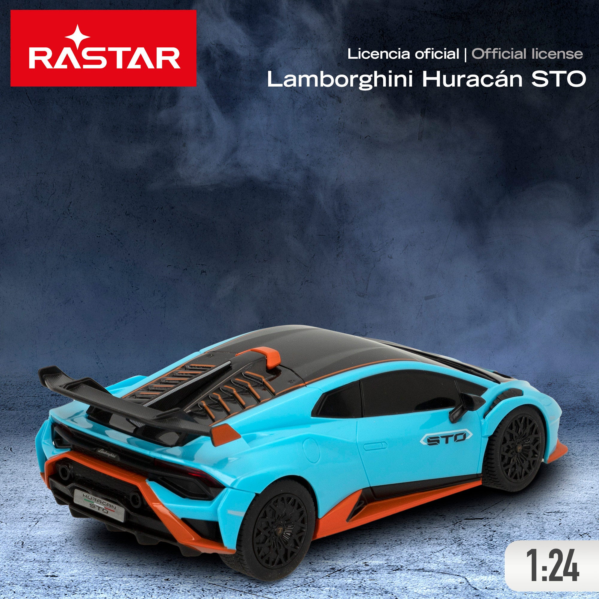 Carro telecomandado RASTAR Lamborghini Huracán STO 1:24