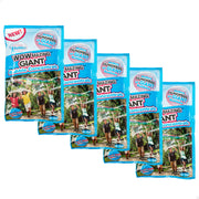 WOWmazing Pack com 5 saquetas de sabão concentrado para fazer bolhas.