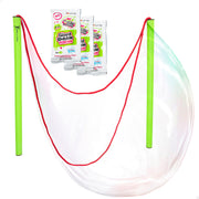 Kit de Bolhas de Sabão Gigantes WOWmazing com 3 saquetas de detergente da roupa