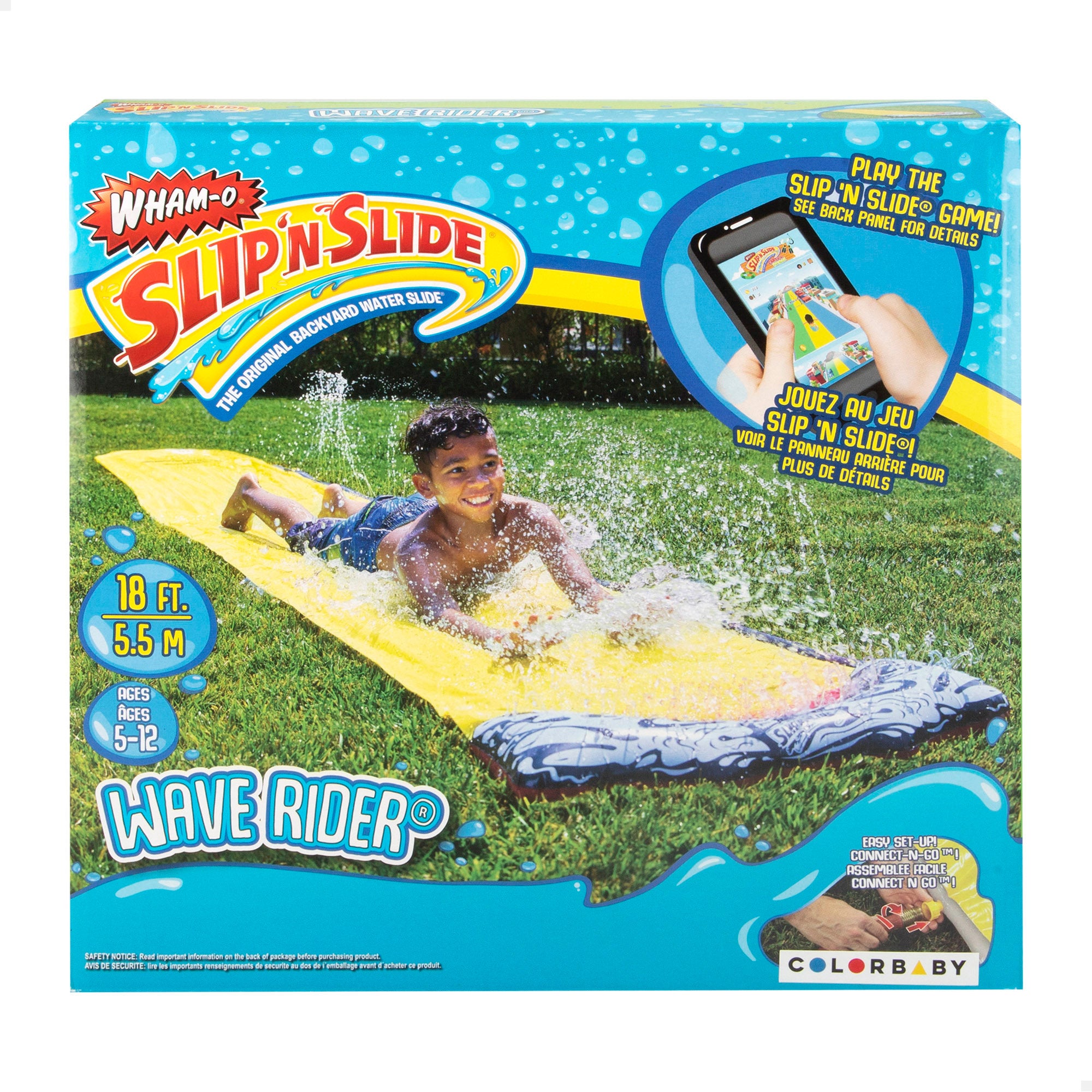 Escorrega aquático extra longo Slip 'N Slide de 5,5 m