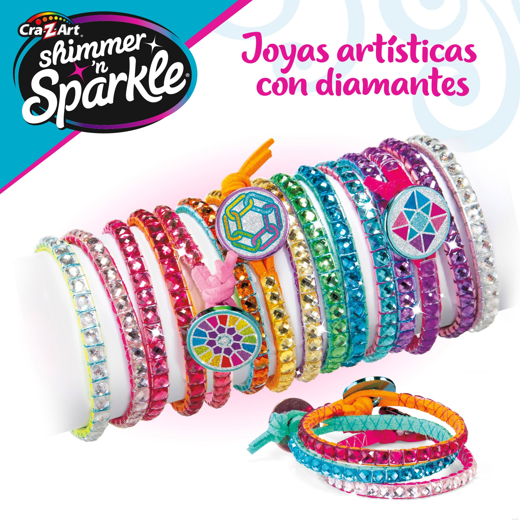 Conjunto de pulseiras Shimmer 'n Sparkle