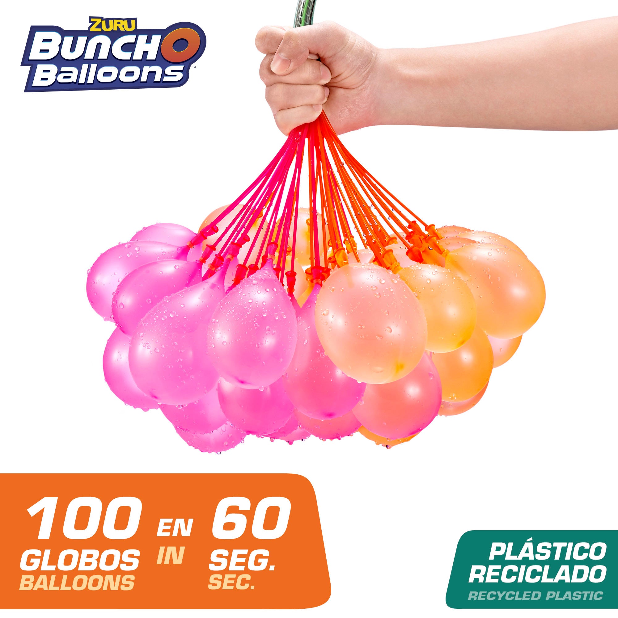 Embalagem de 100 balões de água de enchimento rápido da Bunch O Balloons
