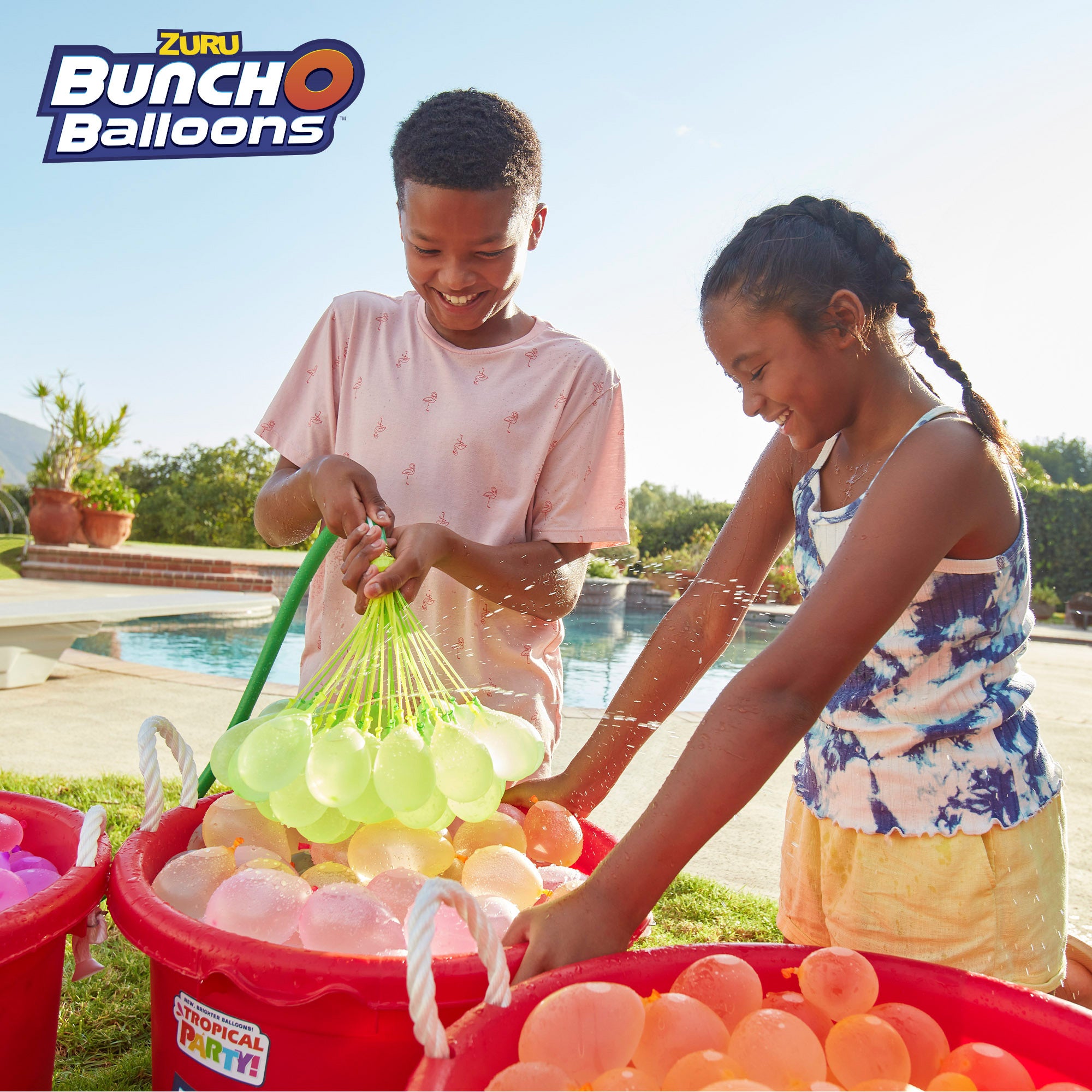 Embalagem de 100 balões de água de enchimento rápido da Bunch O Balloons