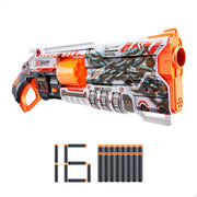 Pistola de dardos de espuma X-Shot Skins Lock Baster com sistema de bloqueio