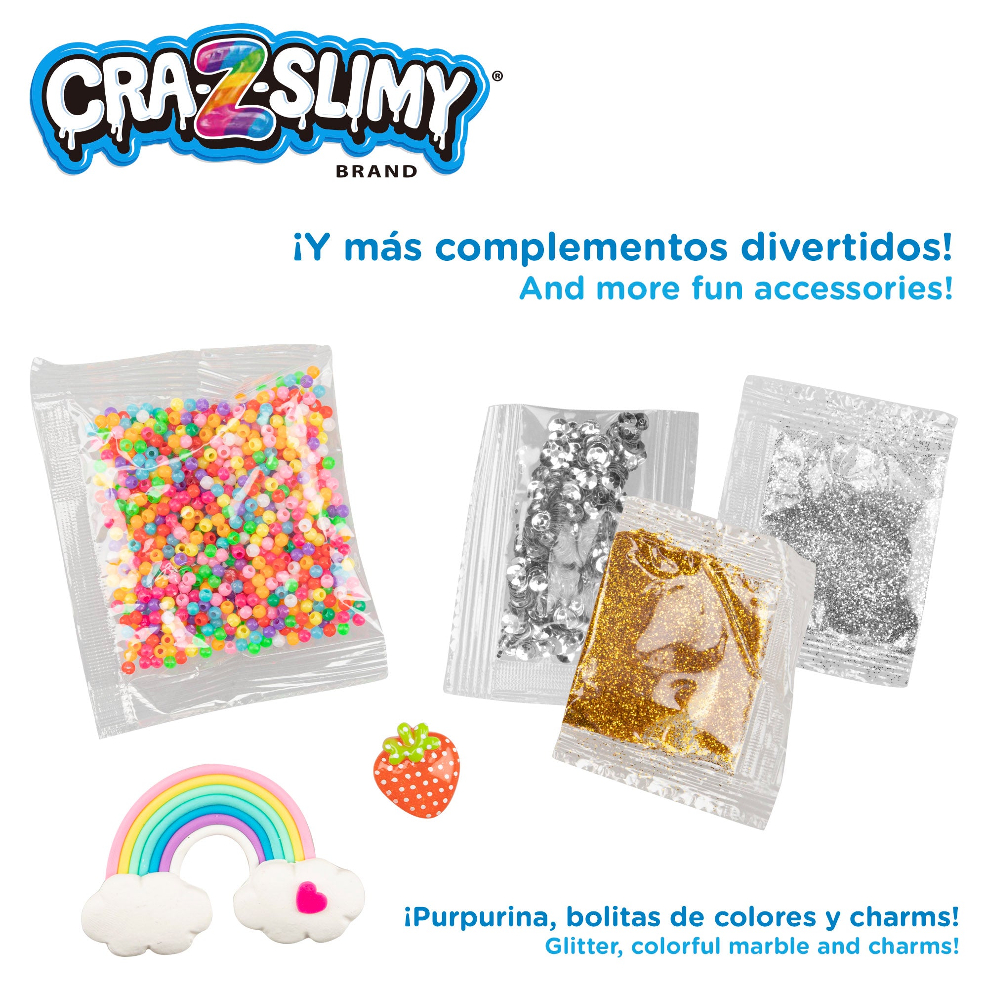 Superpack com 14 potes de slime e acessórios Cra-Z-Slimy