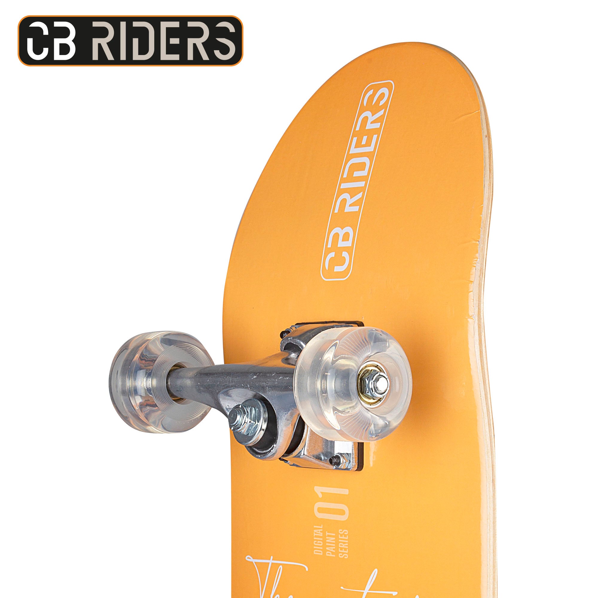 Skate infantil CB Riders com 4 rodas, preto, 79 cm