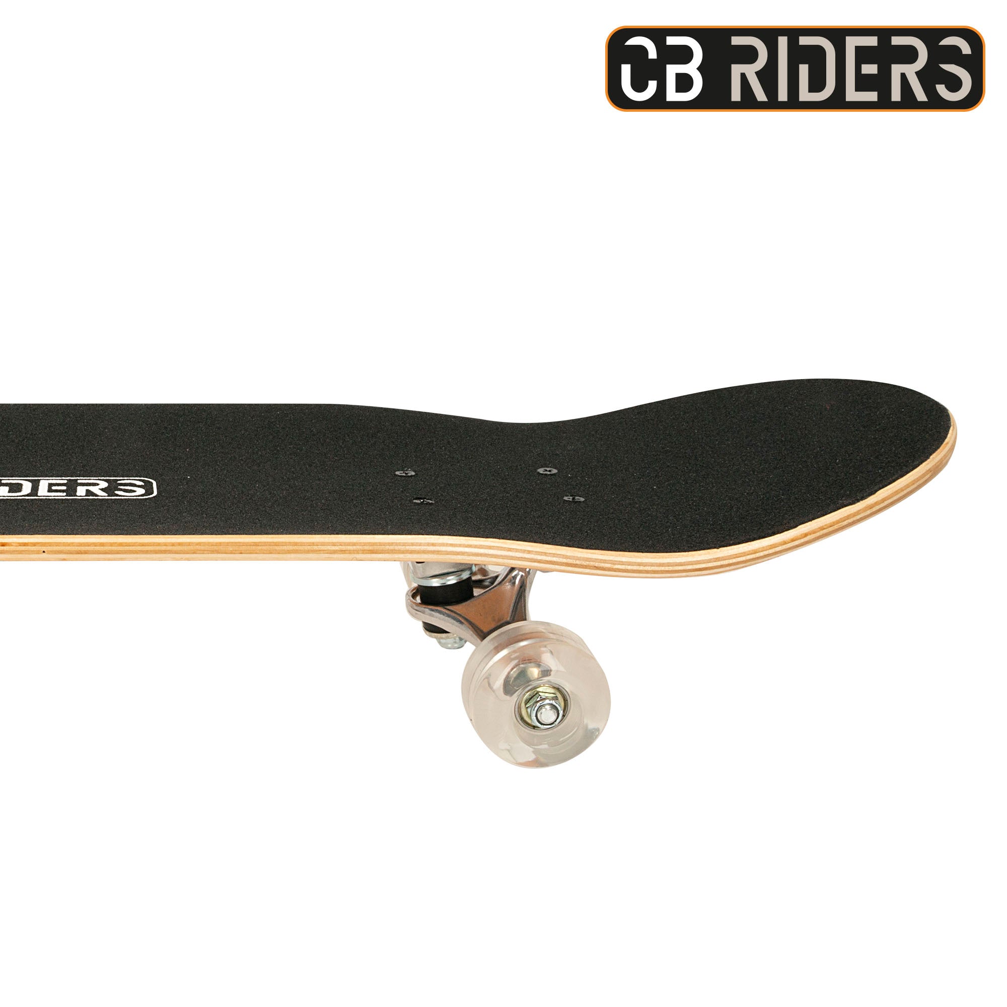 Skate infantil CB Riders com 4 rodas, preto, 79 cm