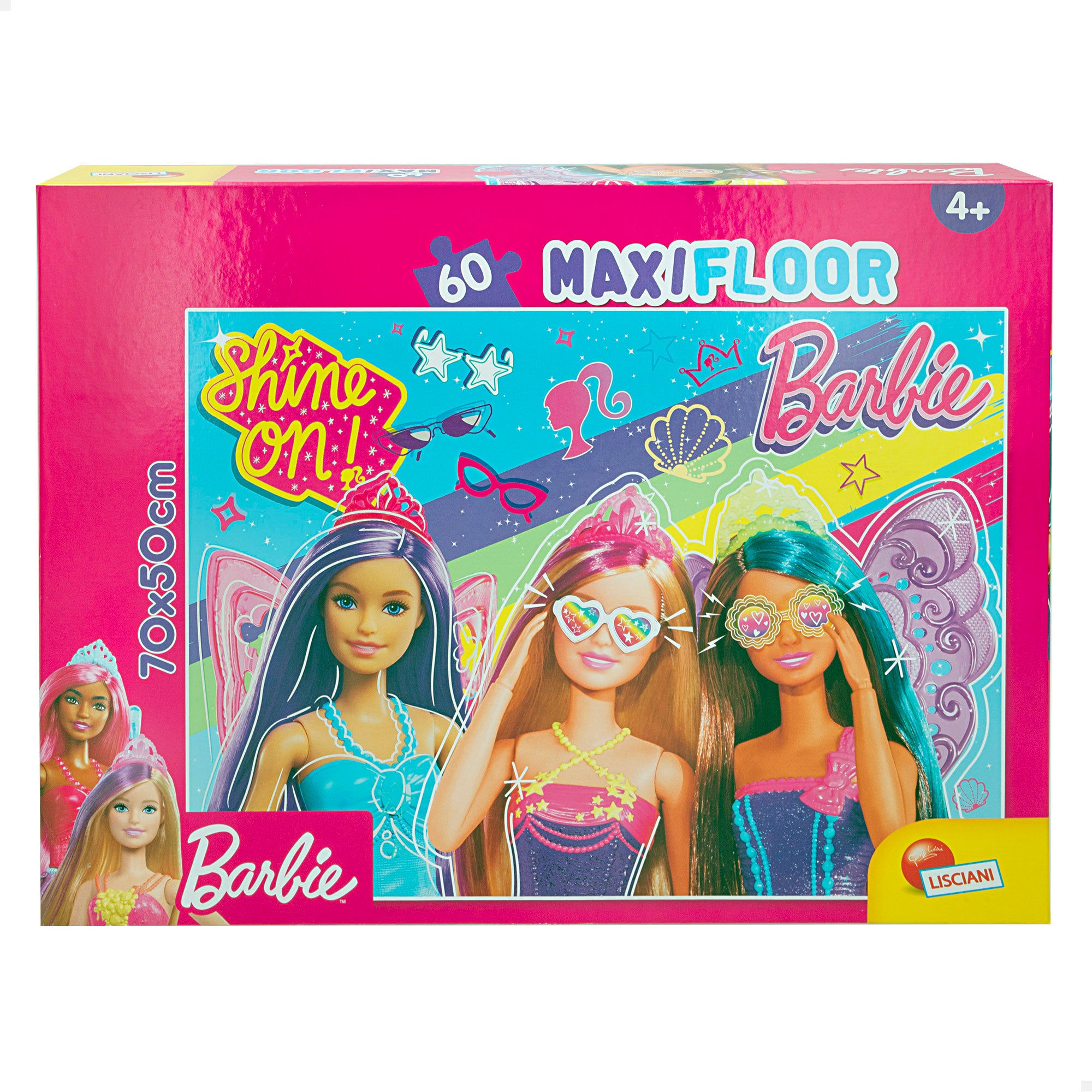 Puzzle da Barbie com 60 peças grandes