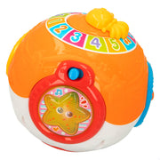 Bola interativa Winfun para bebés com sons e melodias