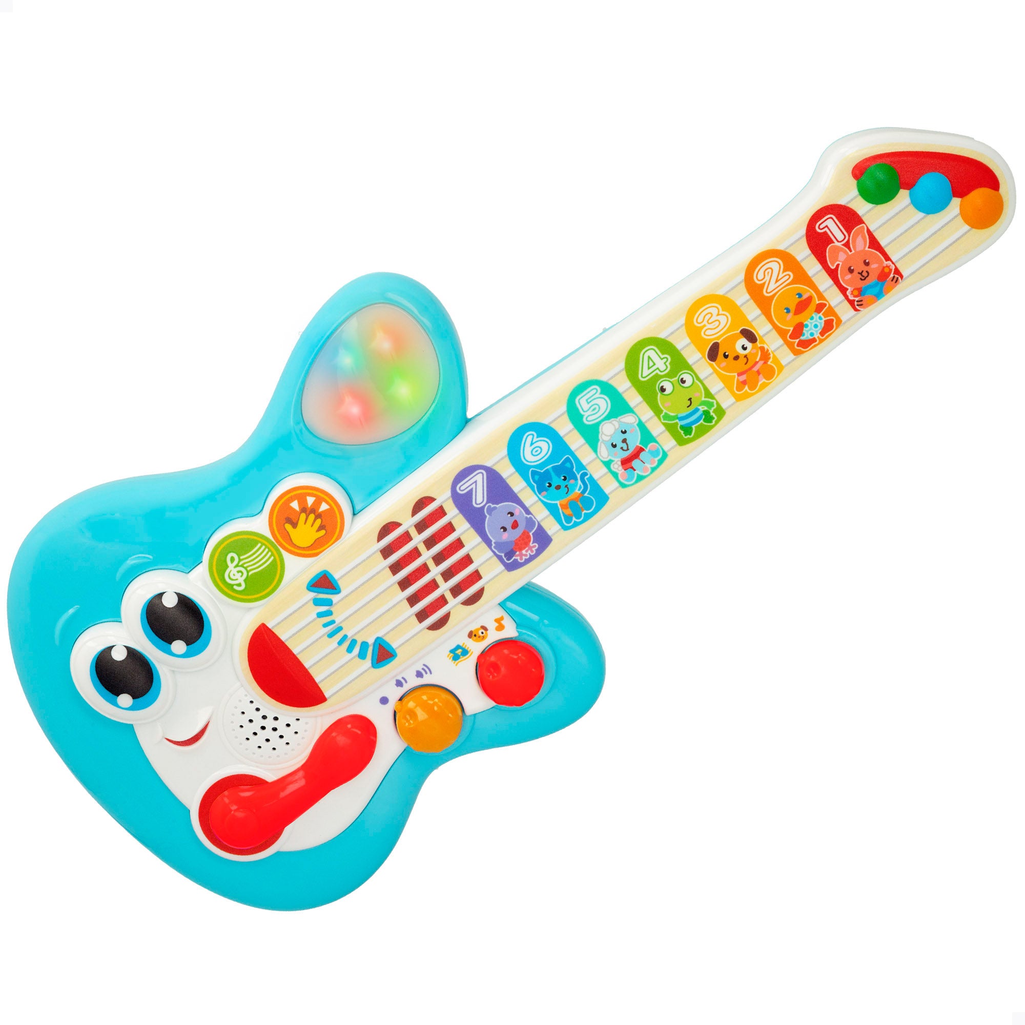 Guitarra de toque Winfun Baby com luz, som e melodias