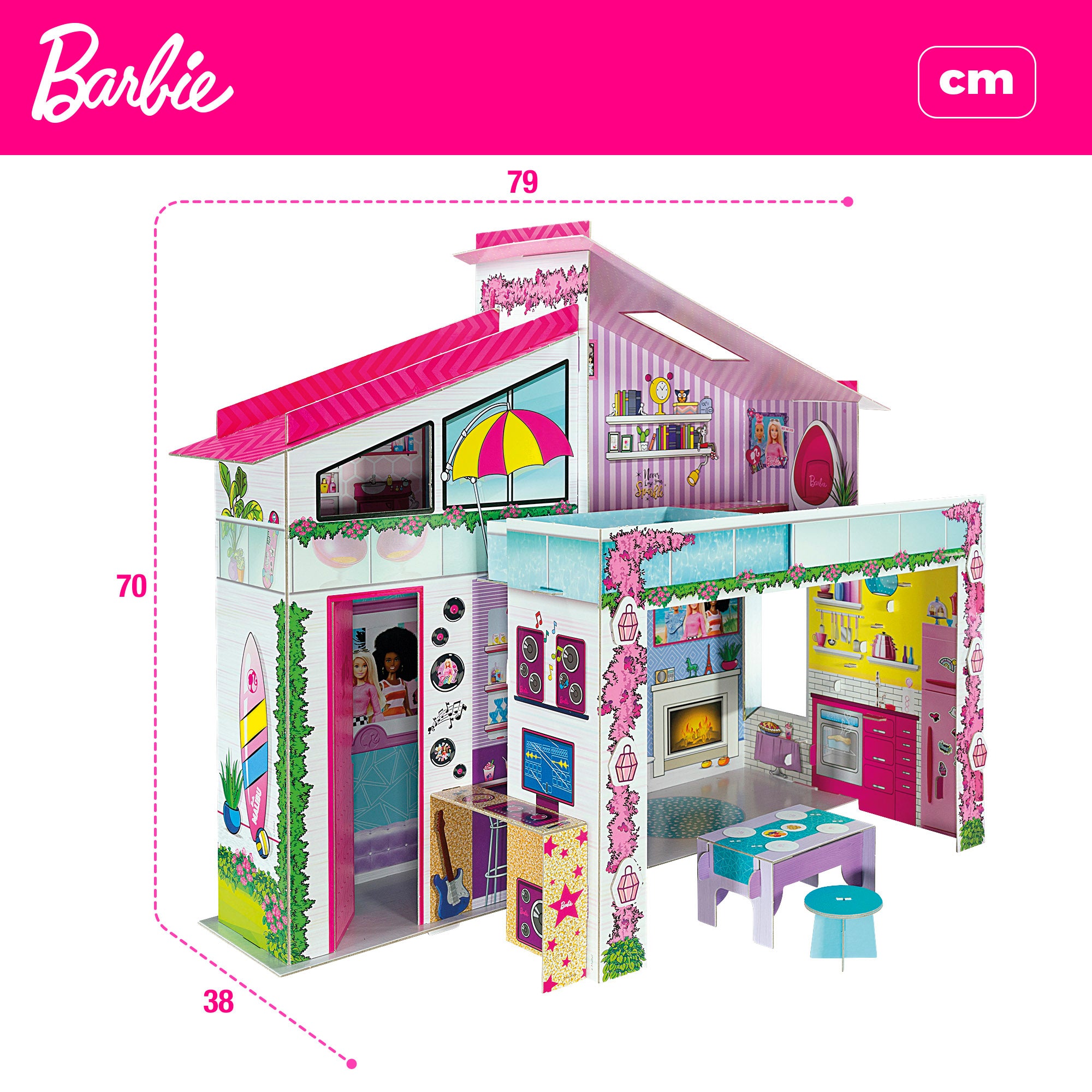Barbie Dream Villa de Verão com boneca