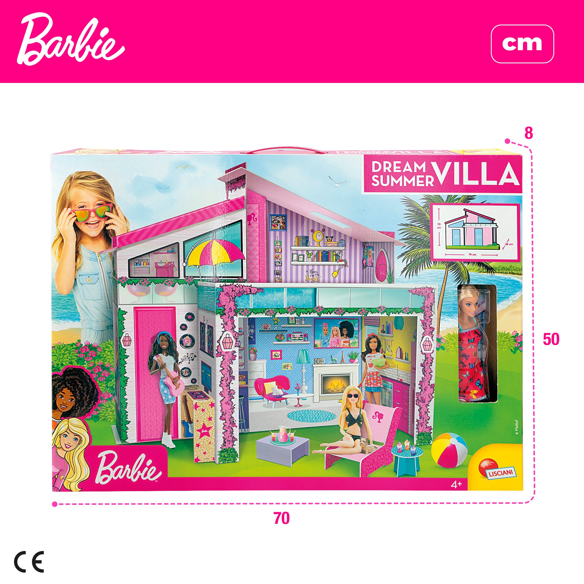 Barbie Dream Villa de Verão com boneca