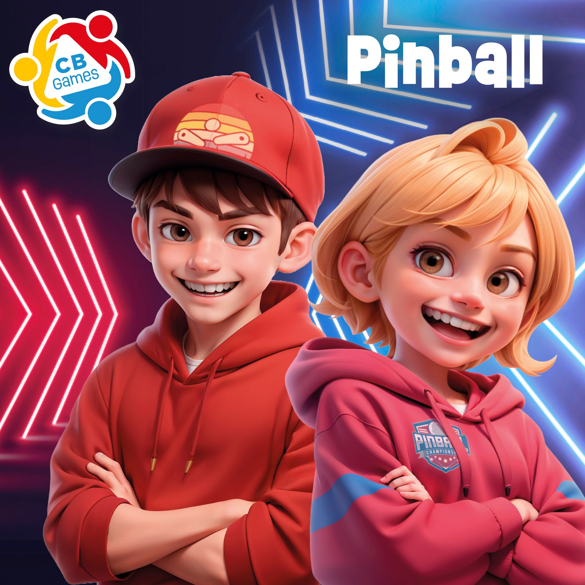 All Star Pinball com marcador digital, luzes e sons da CB Games