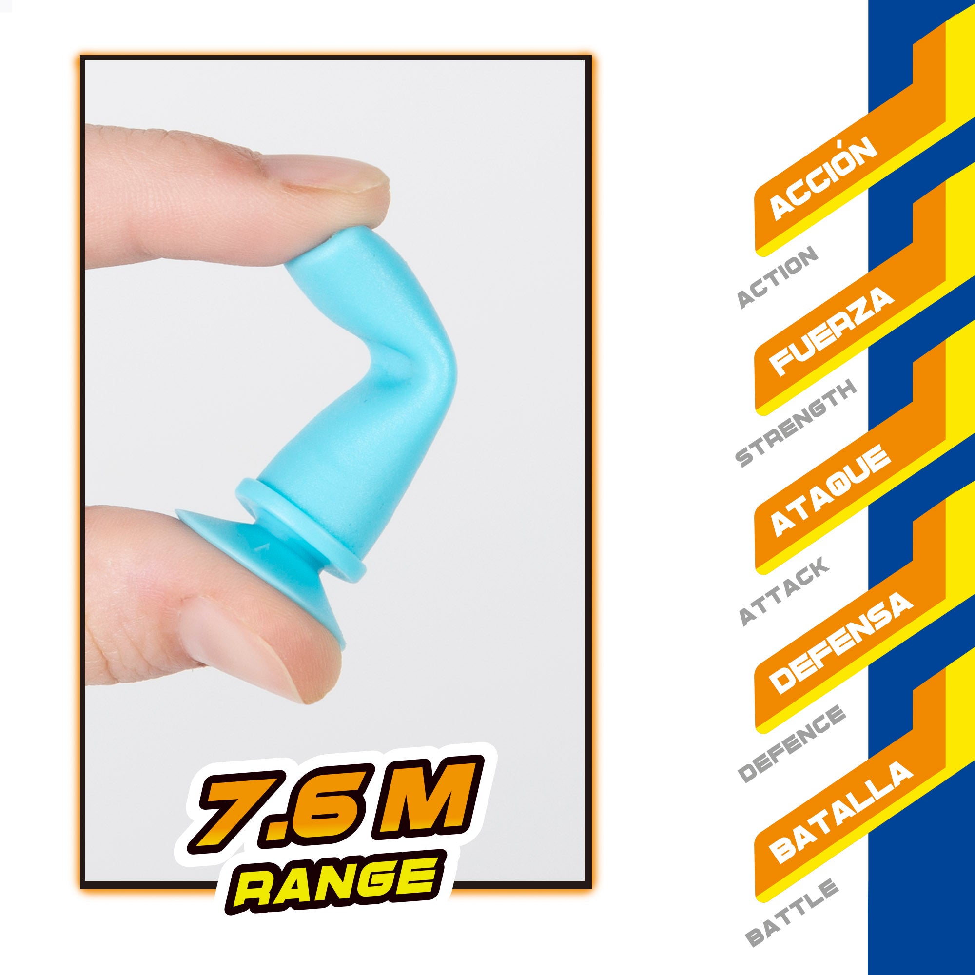 Pistola de brinquedo com 12 dardos e alvo Speed ​​​​Shoot Warriors