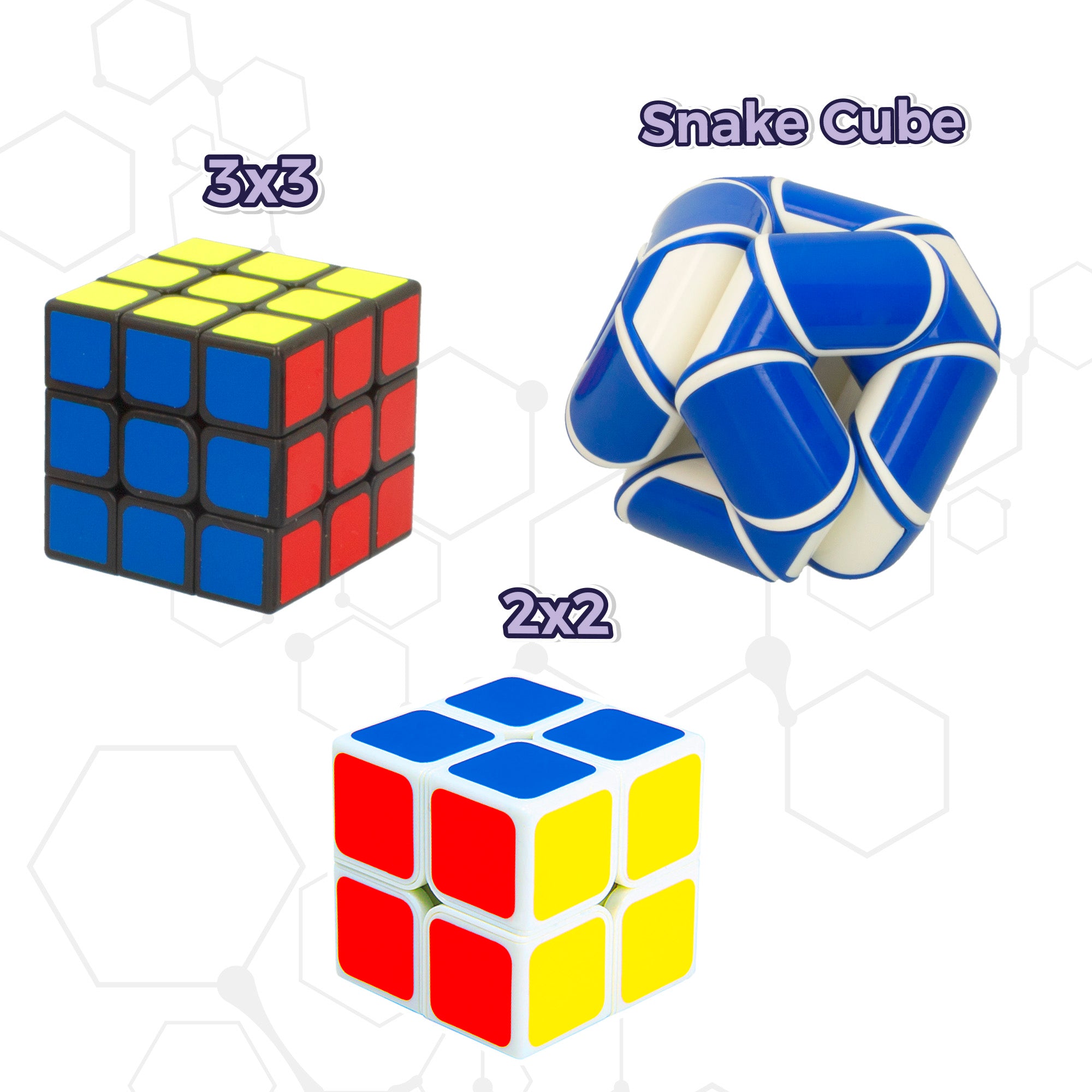 Conjunto Smart Theory com 6 Cubos Mágicos