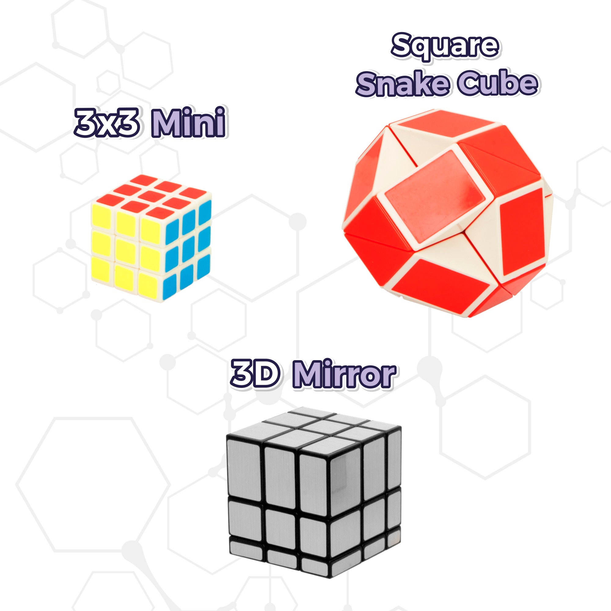 Conjunto Smart Theory com 6 Cubos Mágicos