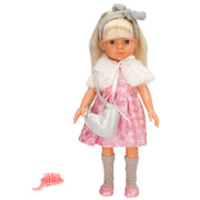 Boneca Mara de 32 cm com pente e acessórios