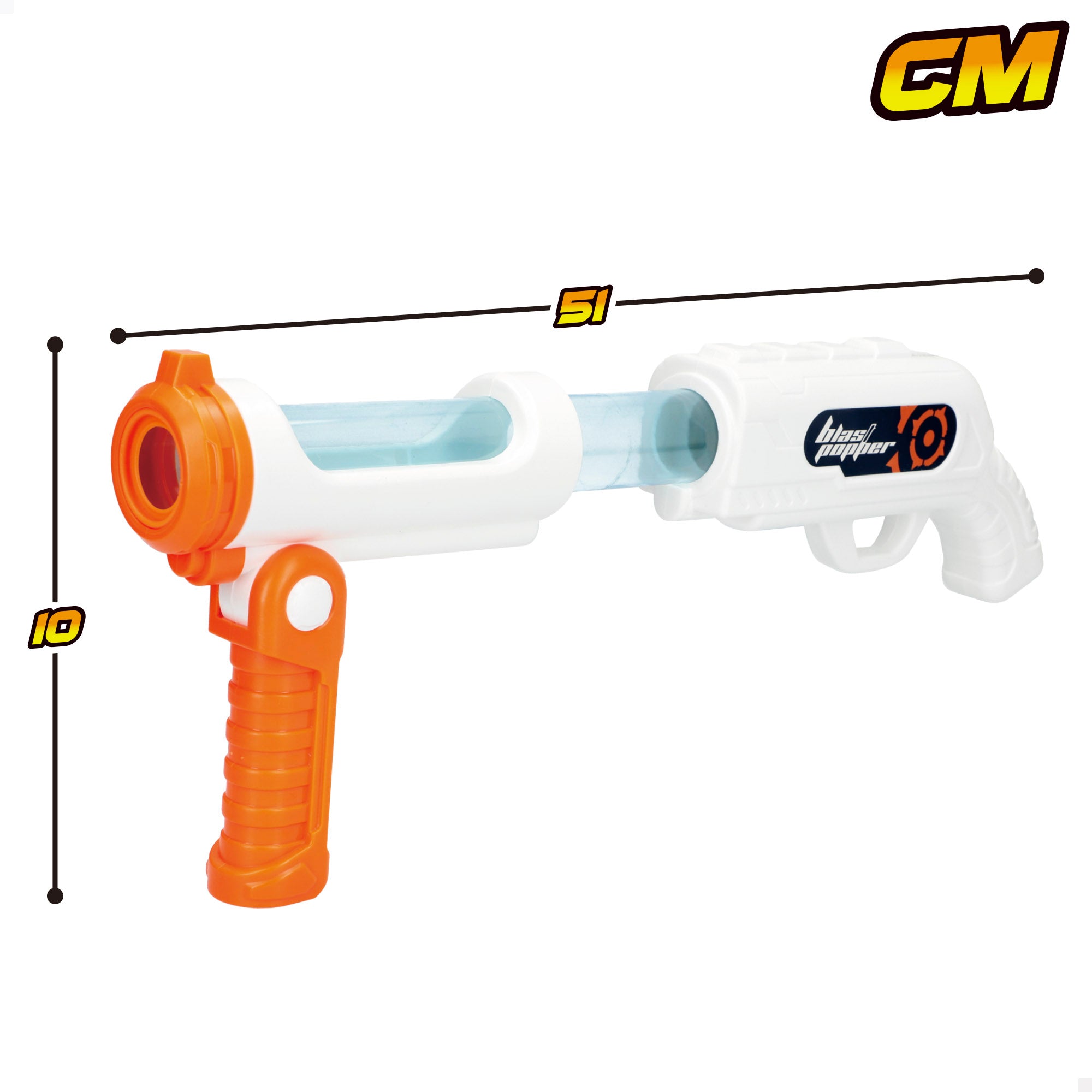 Pistola de brincar com 12 bolas de espuma Speed ​​​​Shoot Warriors