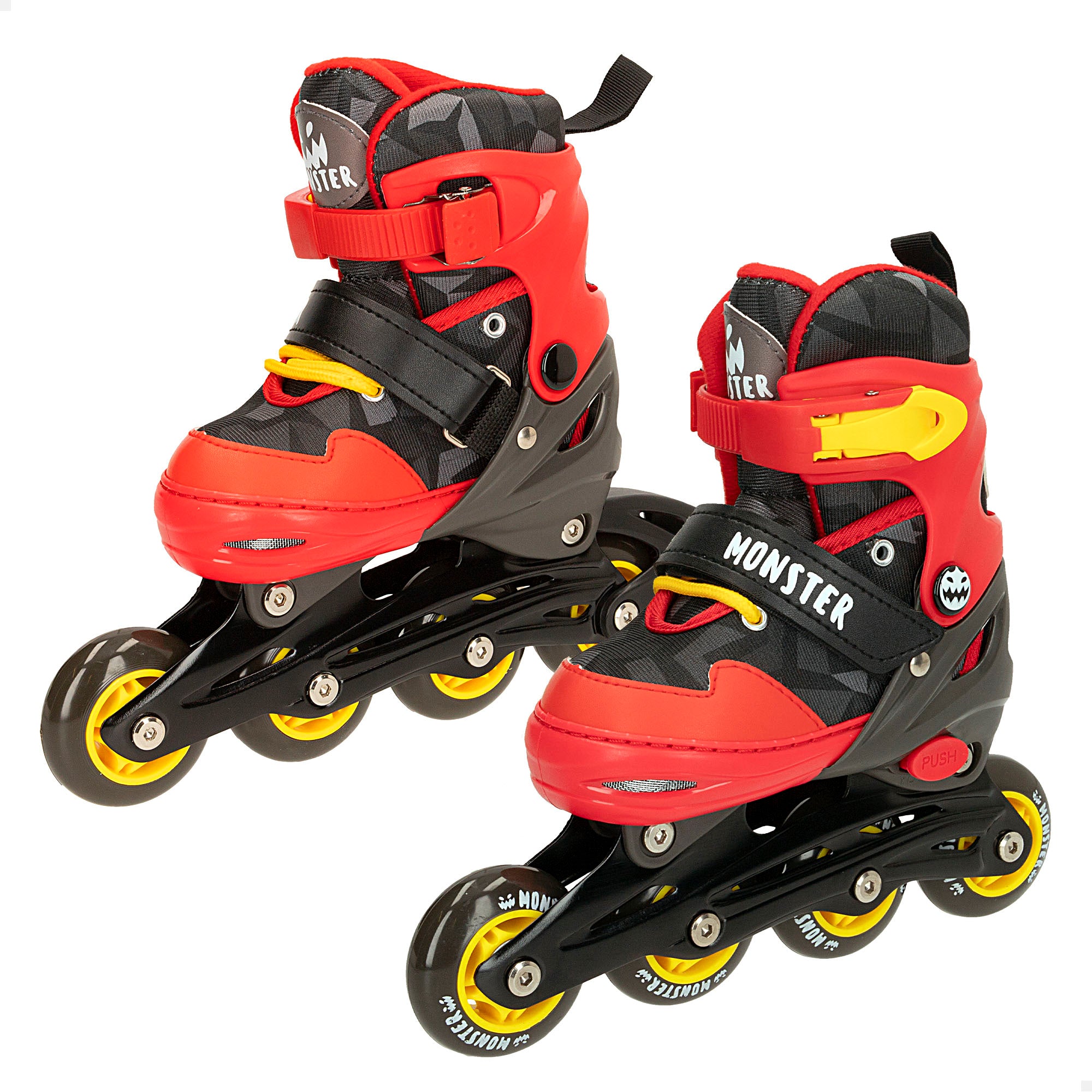 Patins em linha Monster CB Riders, peso máximo de 30 kg