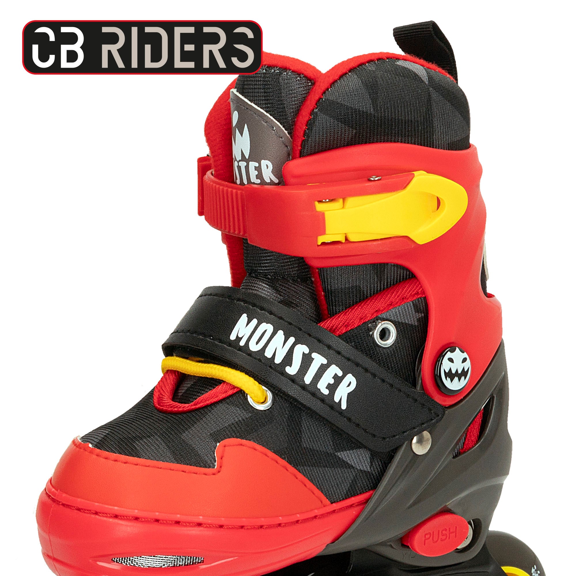 Patins em linha Monster CB Riders, peso máximo de 30 kg