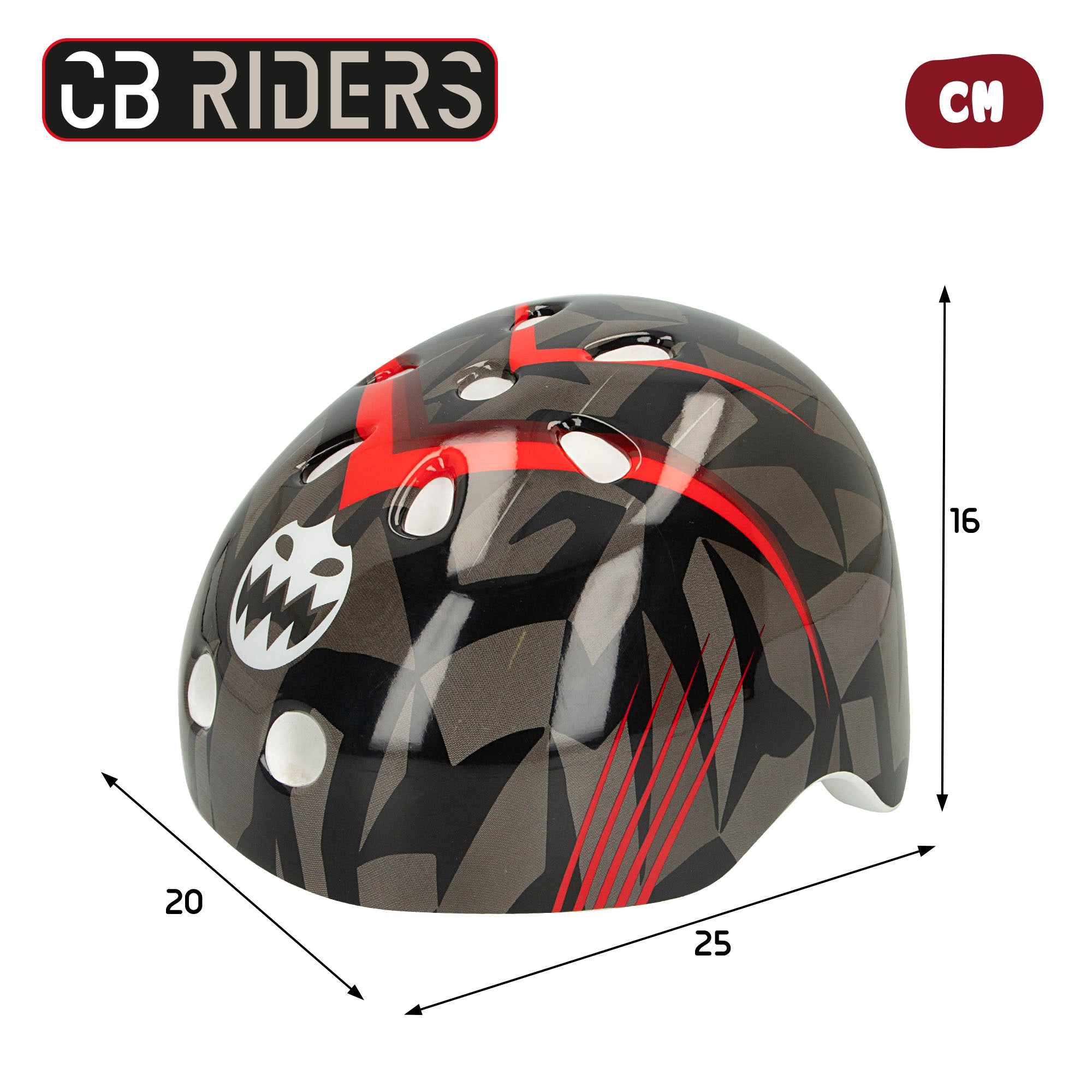 Capacete infantil Monsters CB Riders