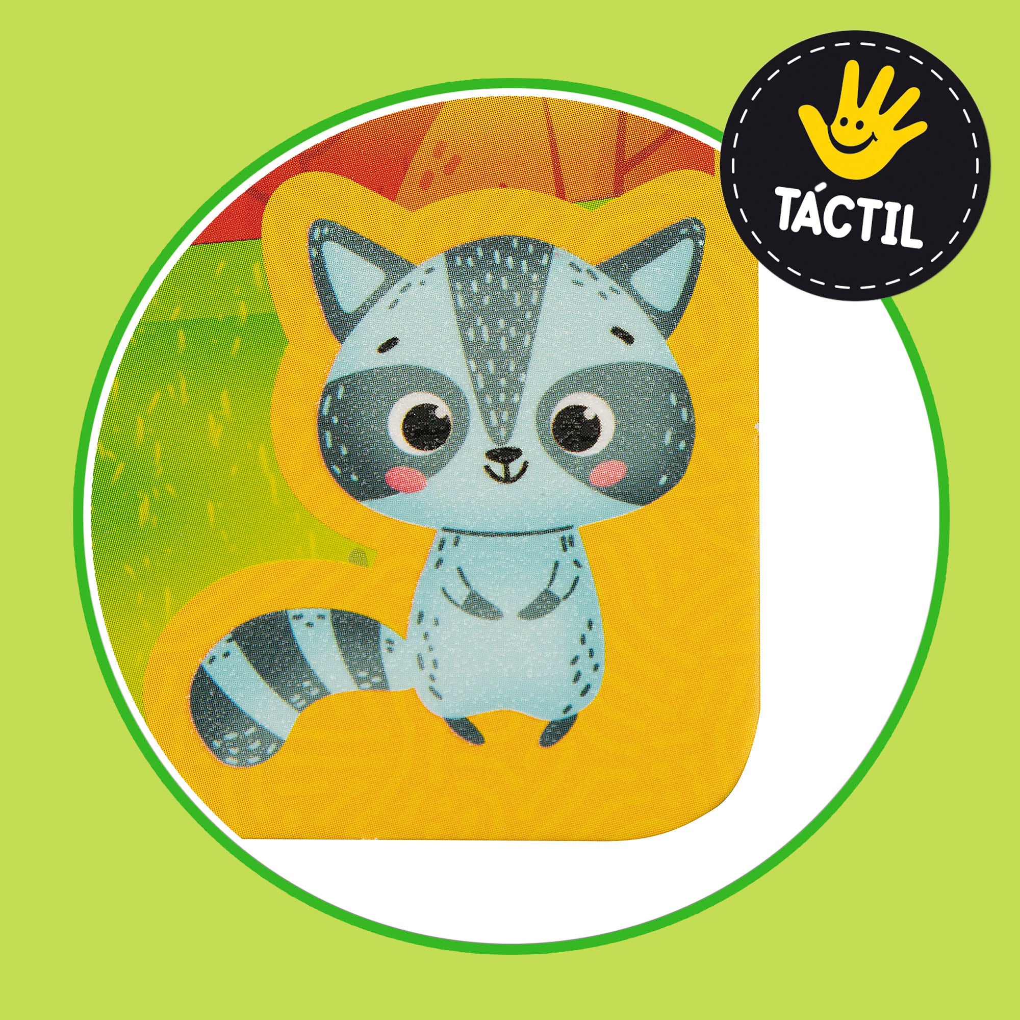 Conjunto Montessori Lisciani com 6 puzzles de animais, 4 peças