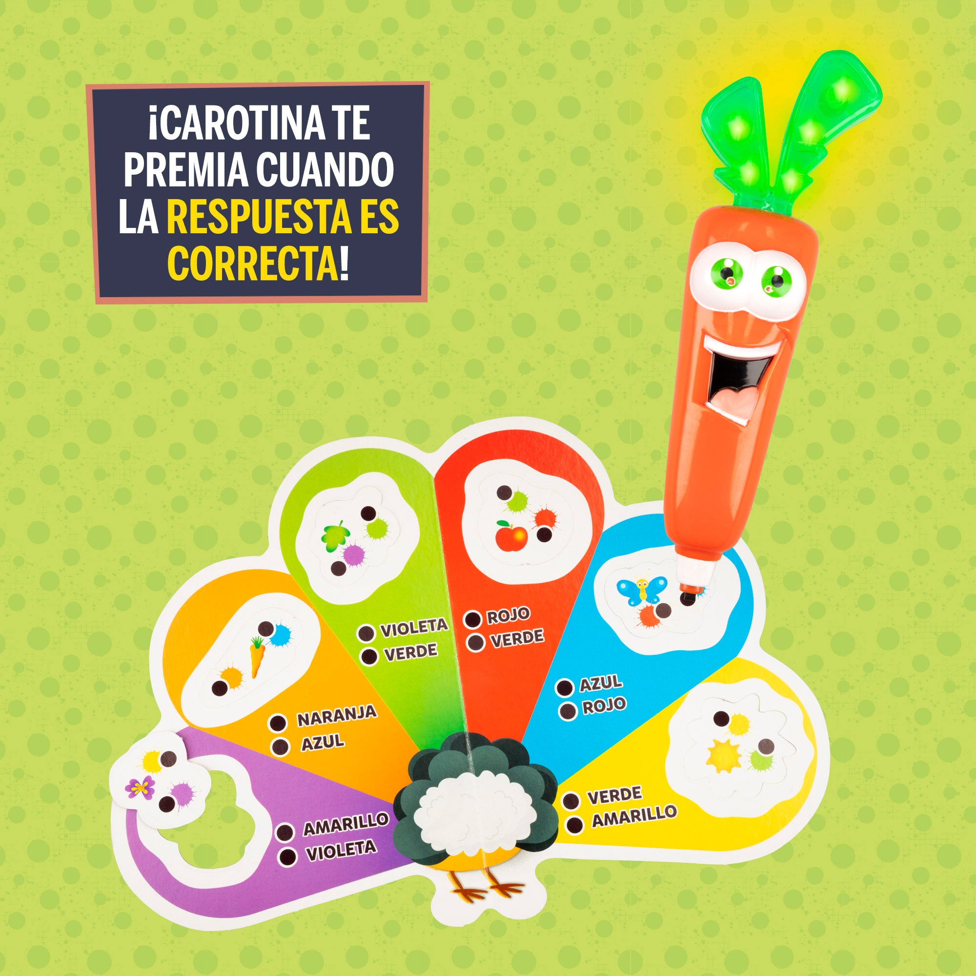 Jogo de tabuleiro Lisciani, 50 jogos com caneta falante Carotina