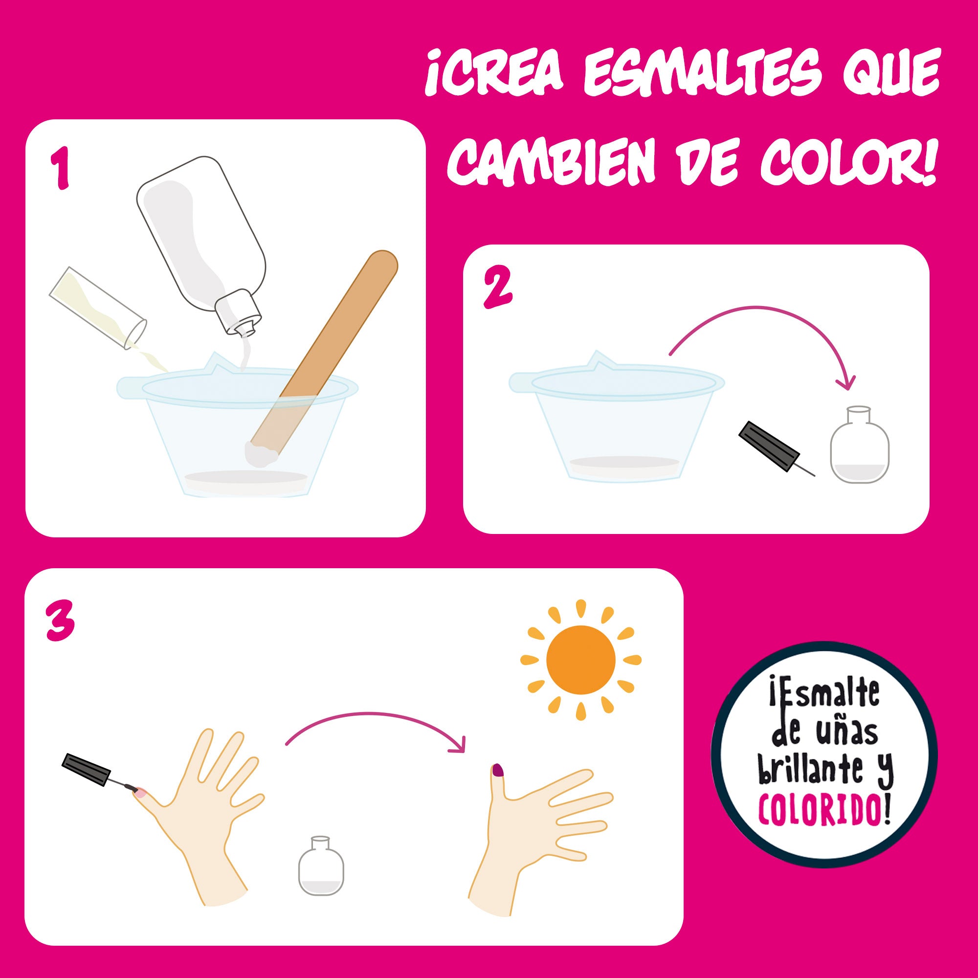 A Lisciani Laboratorio cria os seus vernizes de unhas "I'm A Genius".