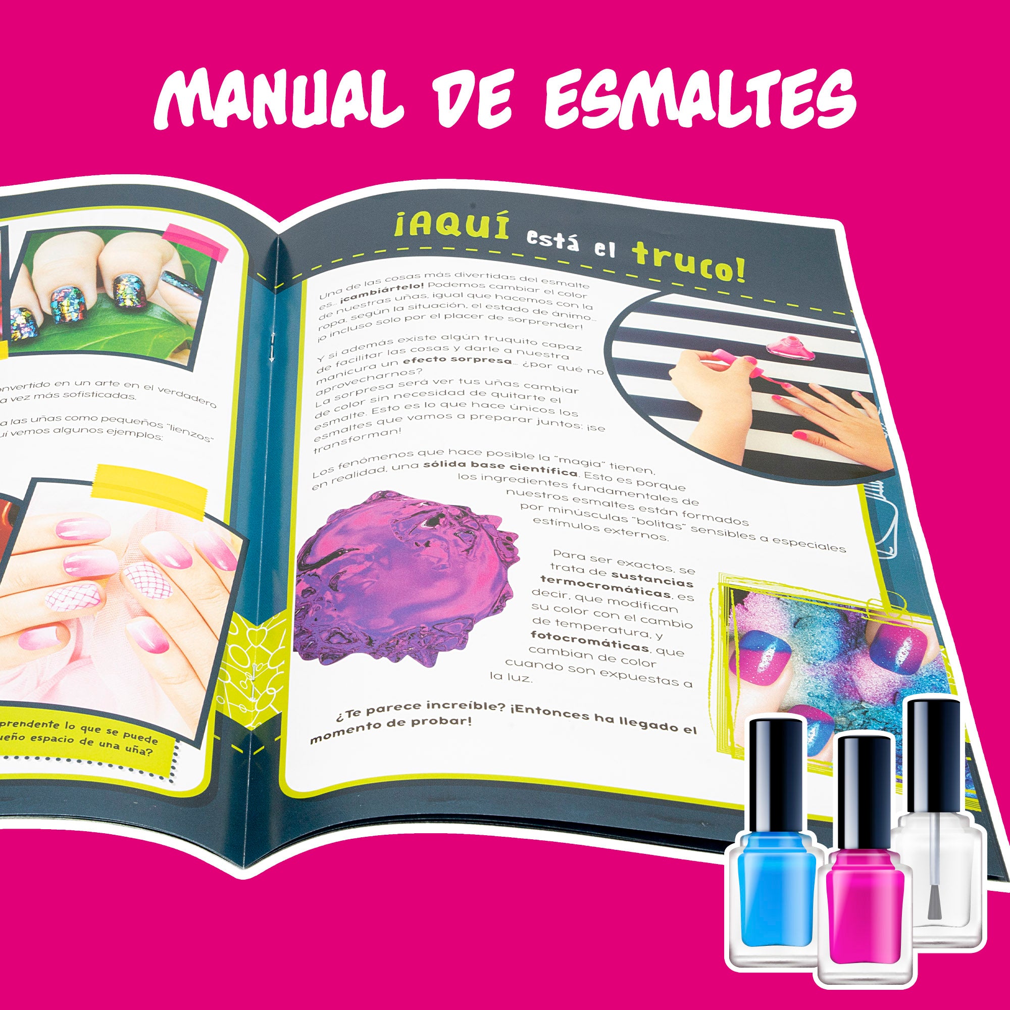 A Lisciani Laboratorio cria os seus vernizes de unhas "I'm A Genius".