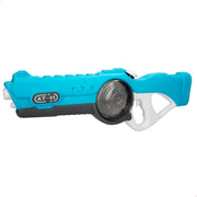 Pistola de água elétrica Aqua World de 55 cm com luz e som.