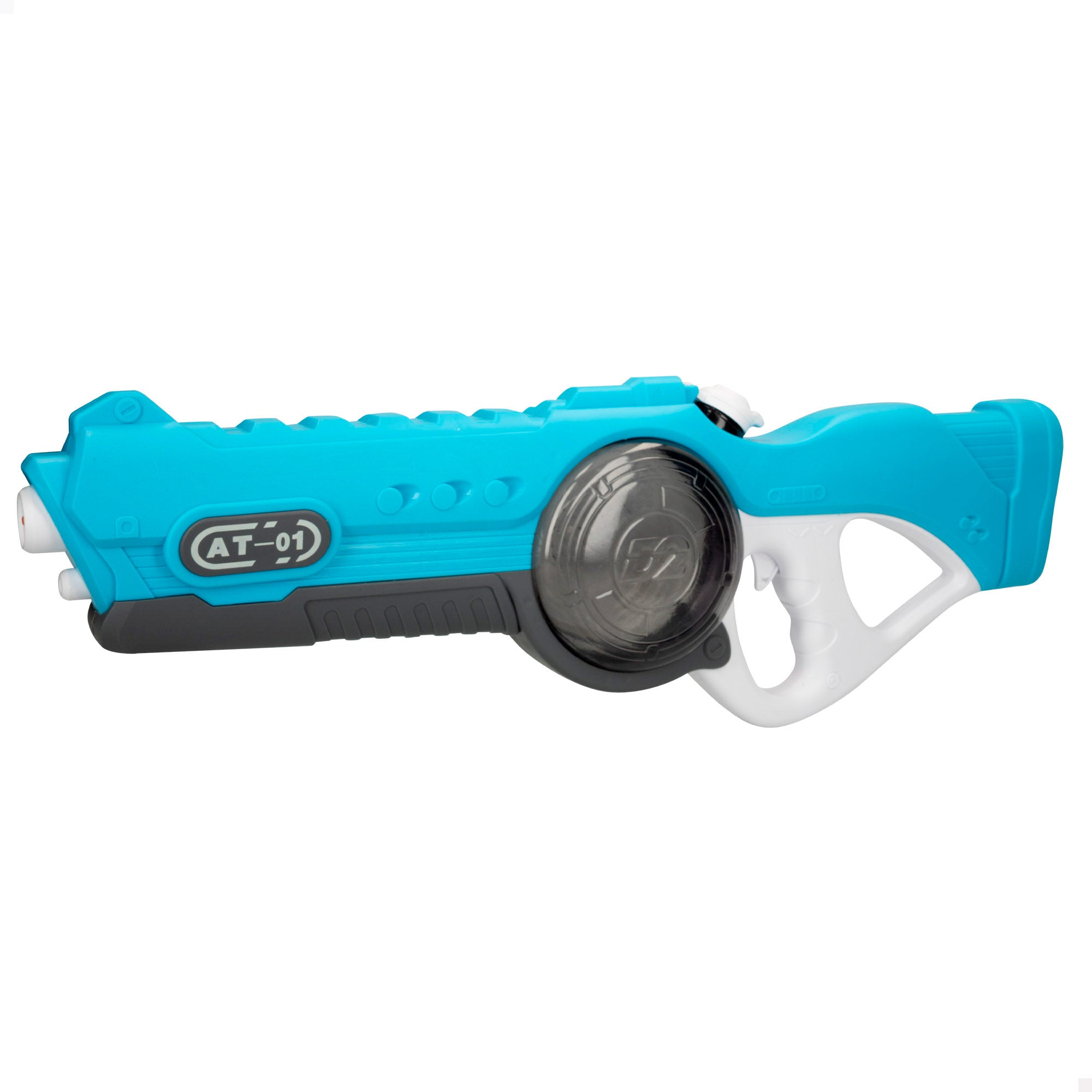 Pistola de água elétrica Aqua World de 55 cm com luz e som.