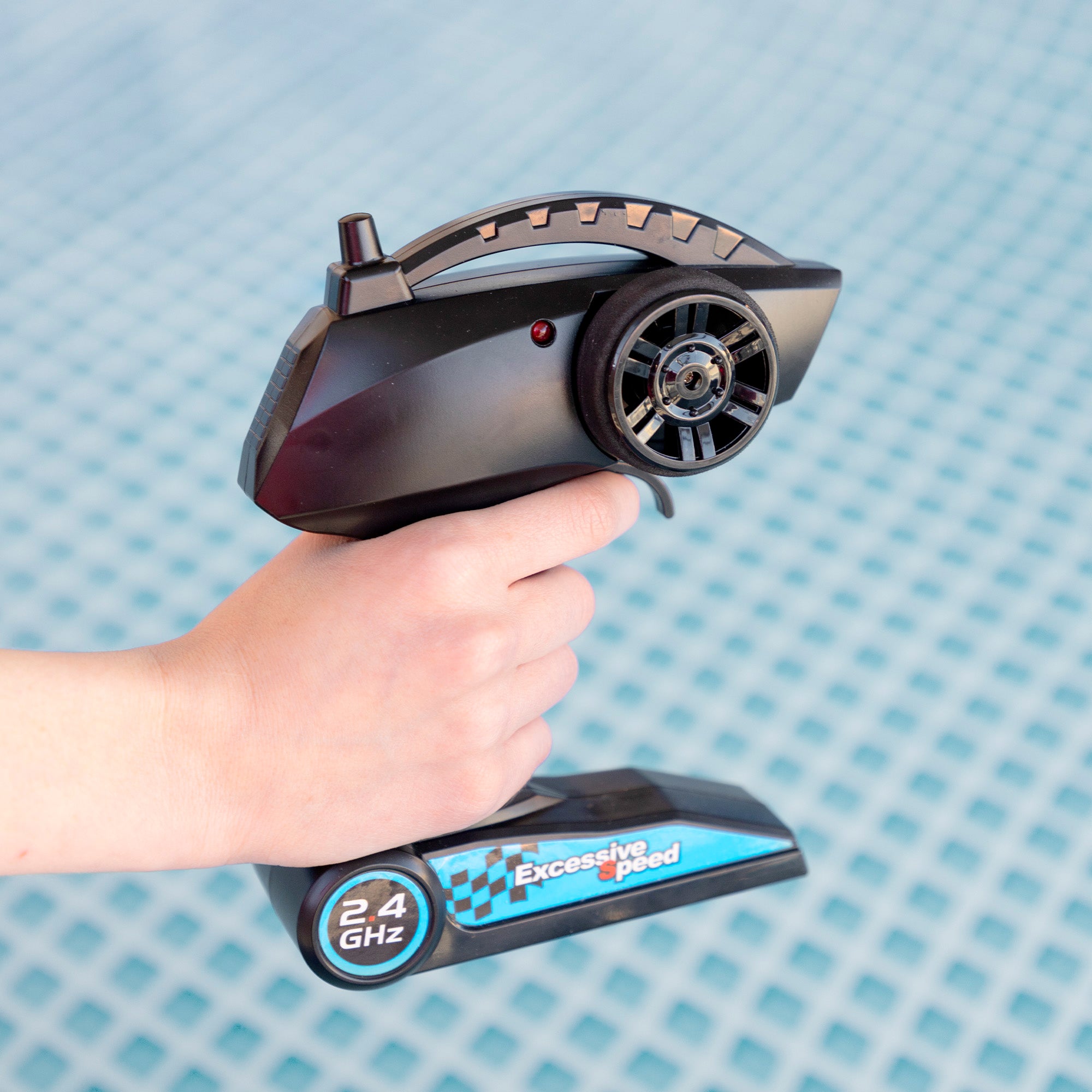 Lancha de corrida de 31 cm com comando à distância