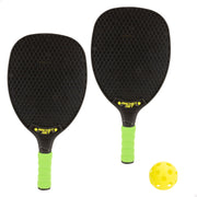 Conjunto de 2 raquetes de praia com bola COLORBABY