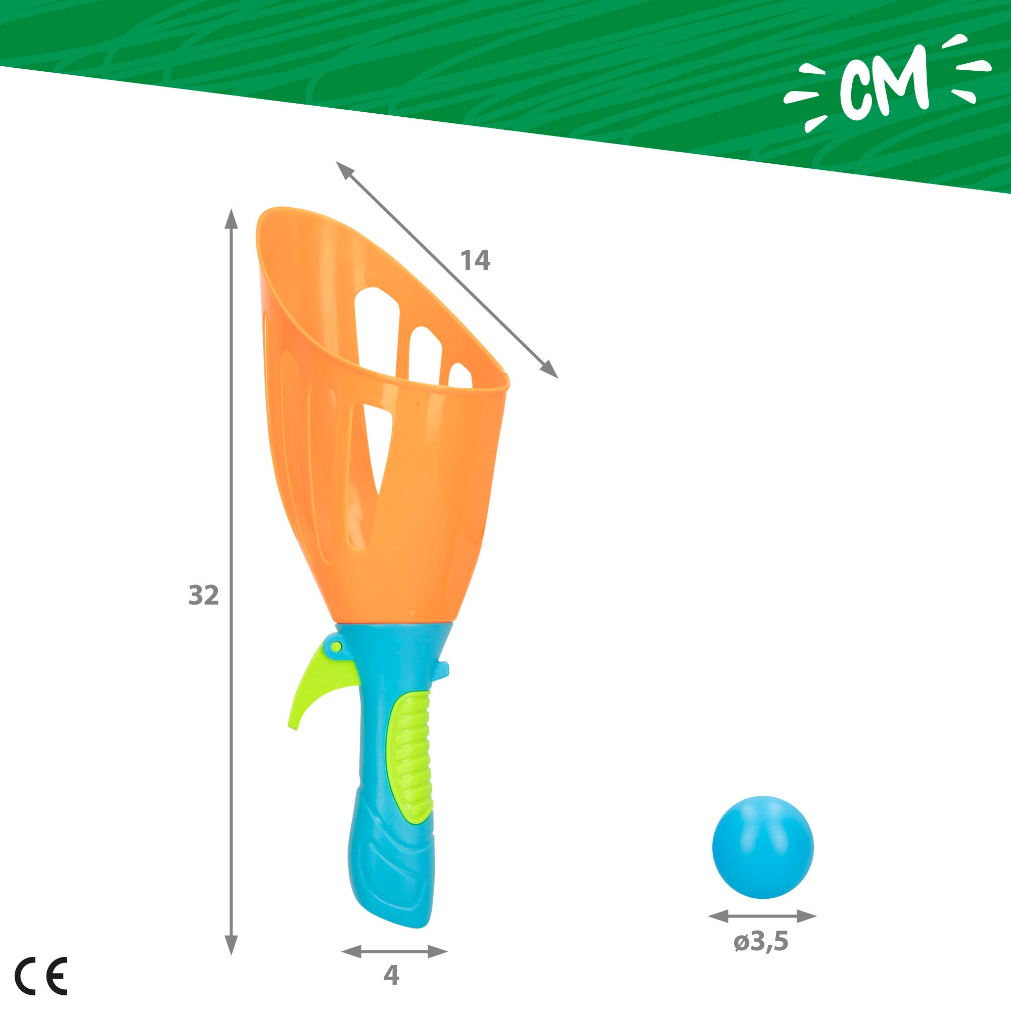 Jogo de lançamento de bolas com 2 raquetes e 6 bolas - Área de Diversão!