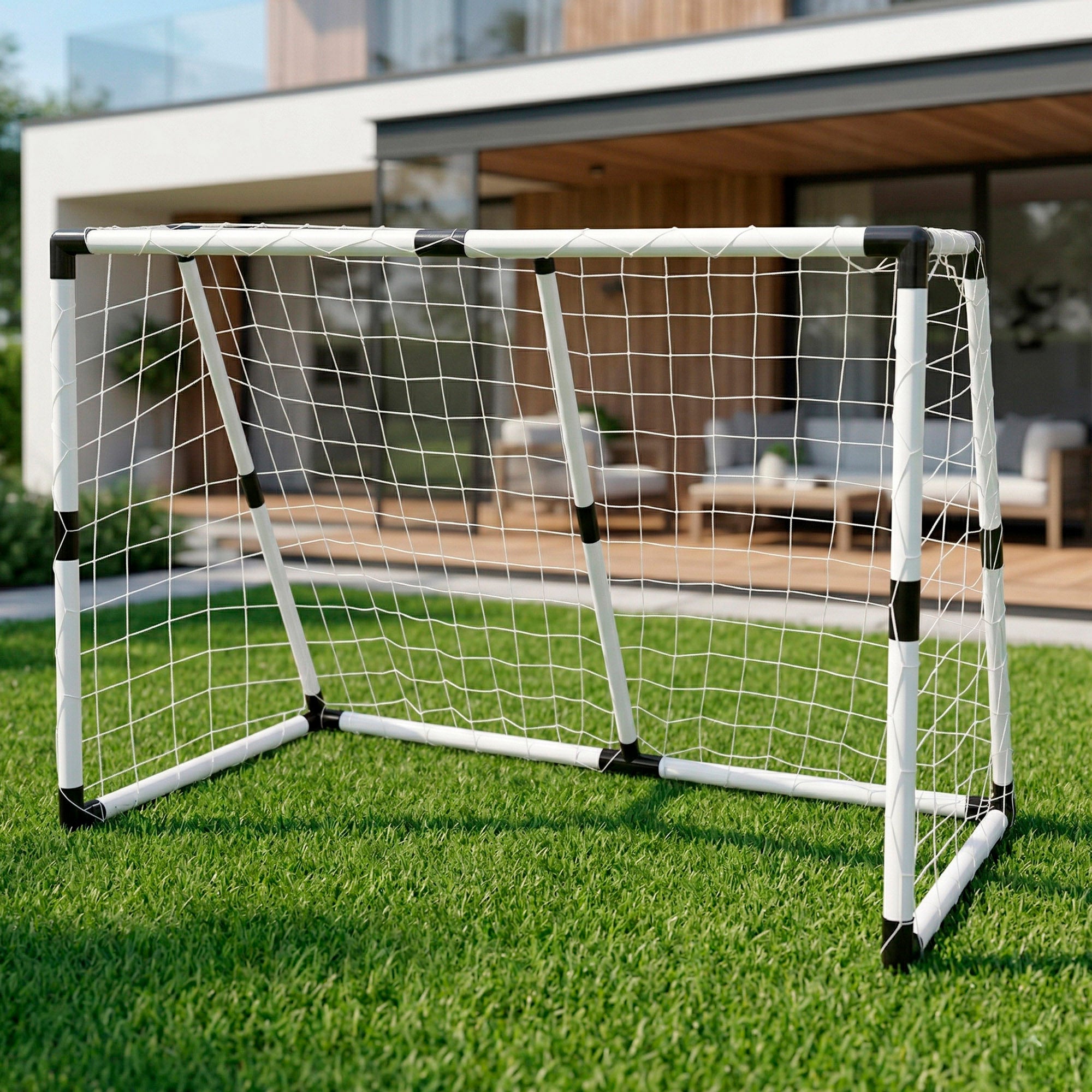 Golo de futebol infantil CB Sports com bola e bomba.