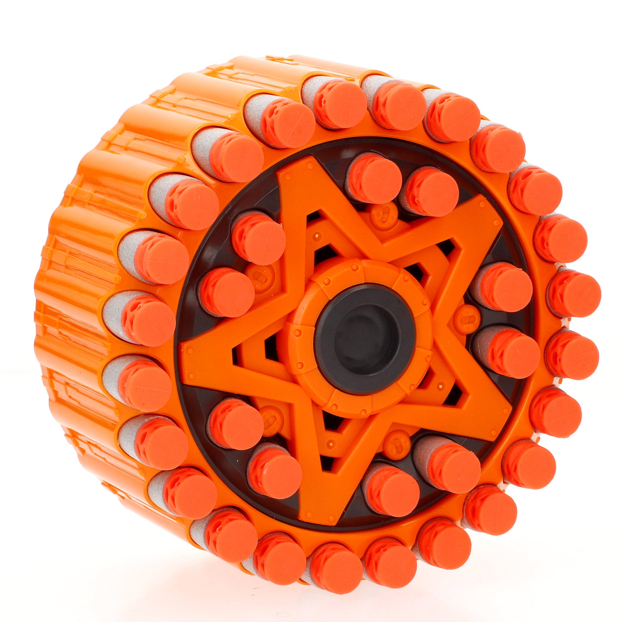 Pistola de brinquedo elétrica em forma de tubarão V-Zone com 24 dardos de espuma.