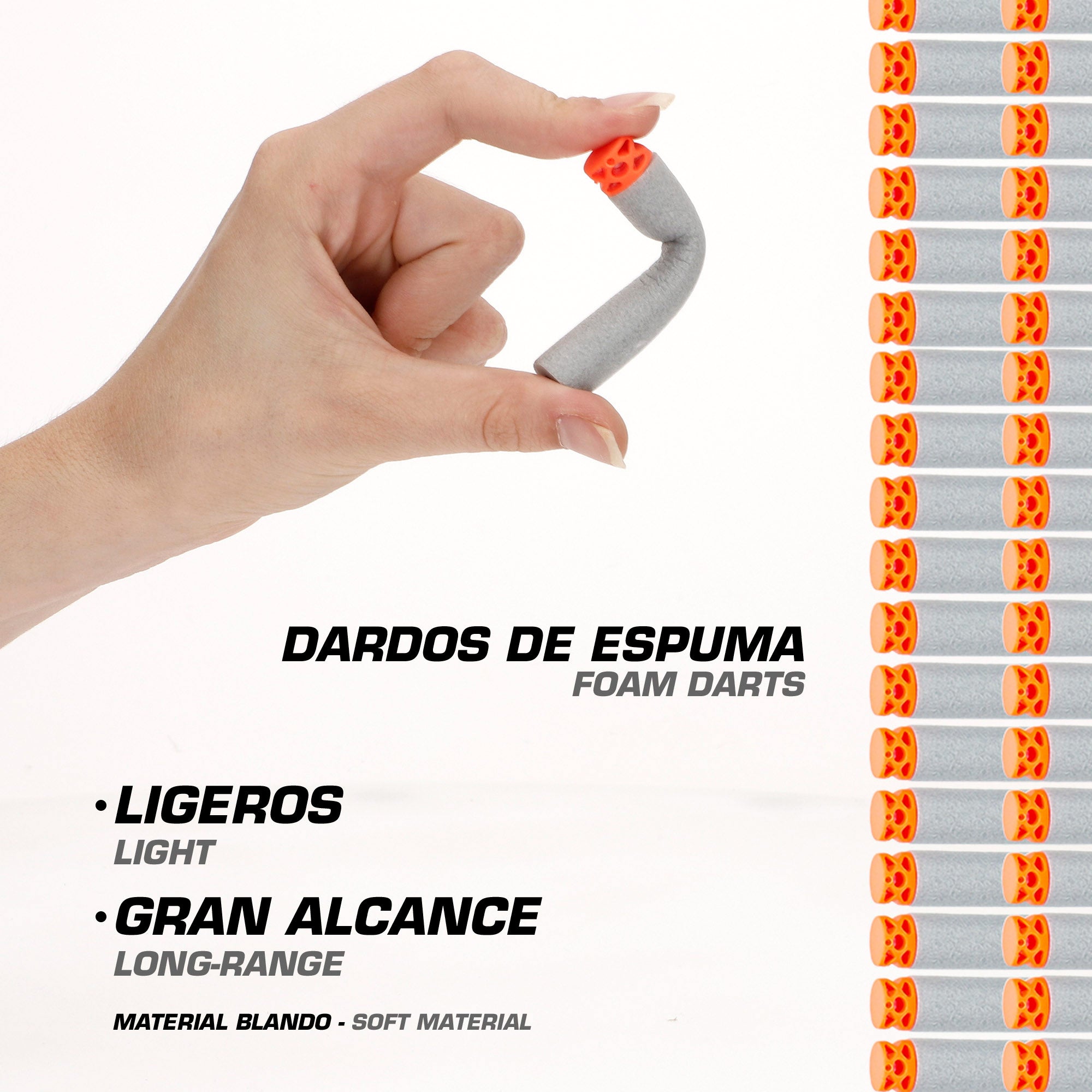 Pistola de brinquedo elétrica em forma de tubarão V-Zone com 24 dardos de espuma.