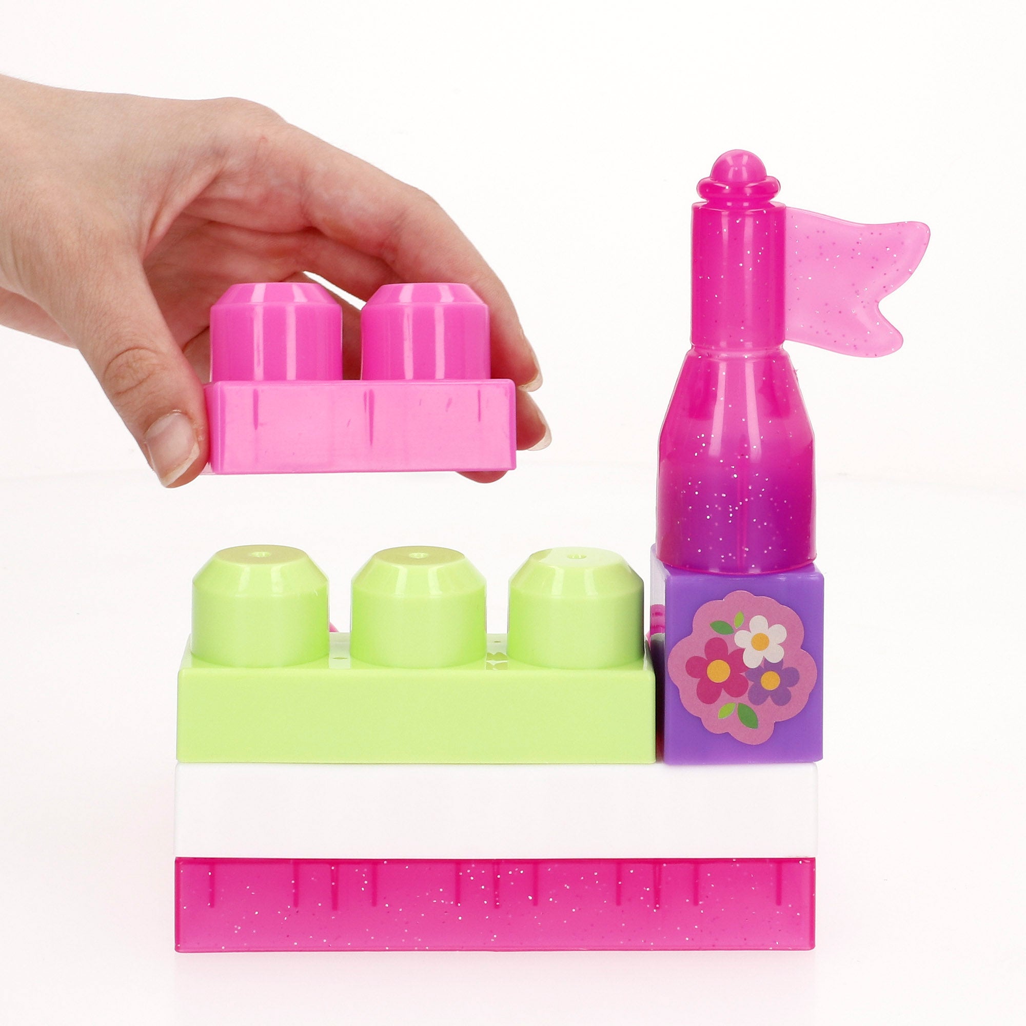 Conjunto de blocos de construção Princesa, 20 peças, COLORBABY