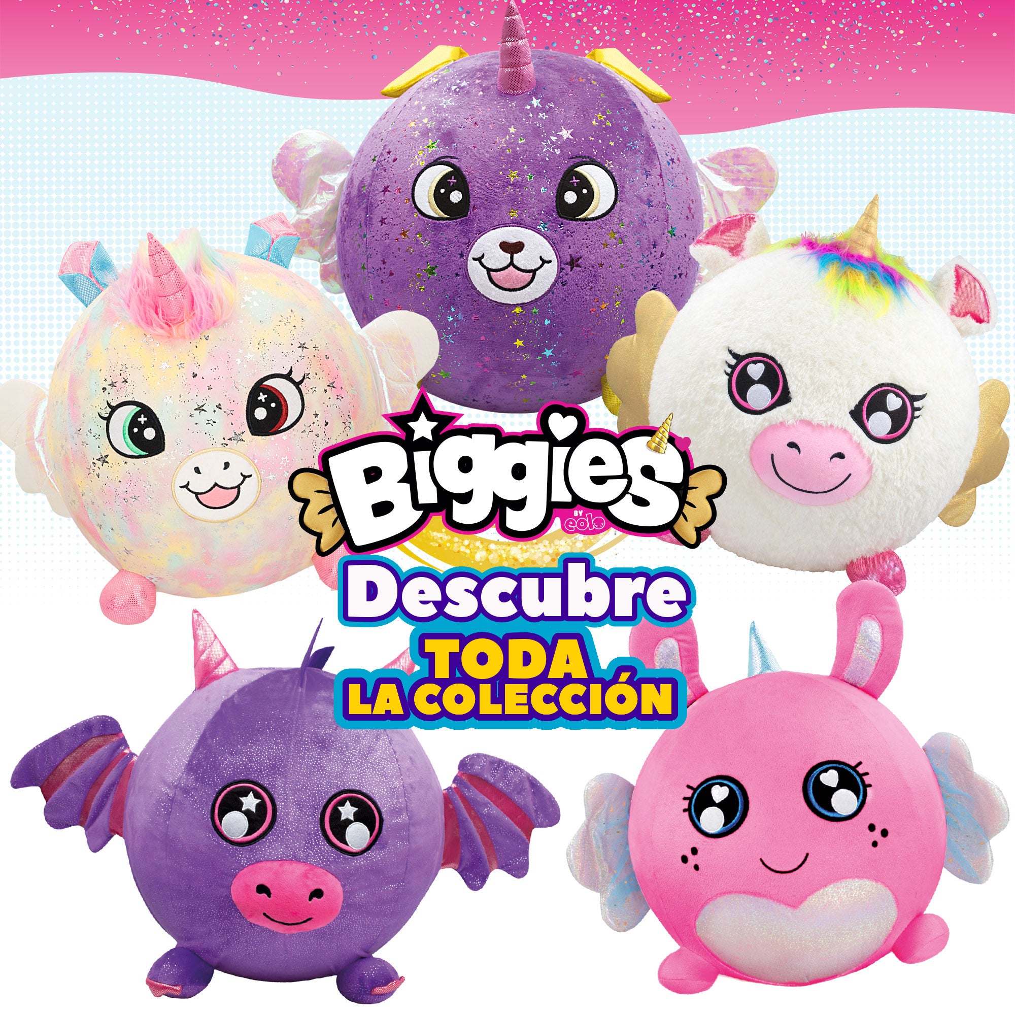 Axolote insuflável de peluche brilhante tamanho XXL da Biggies