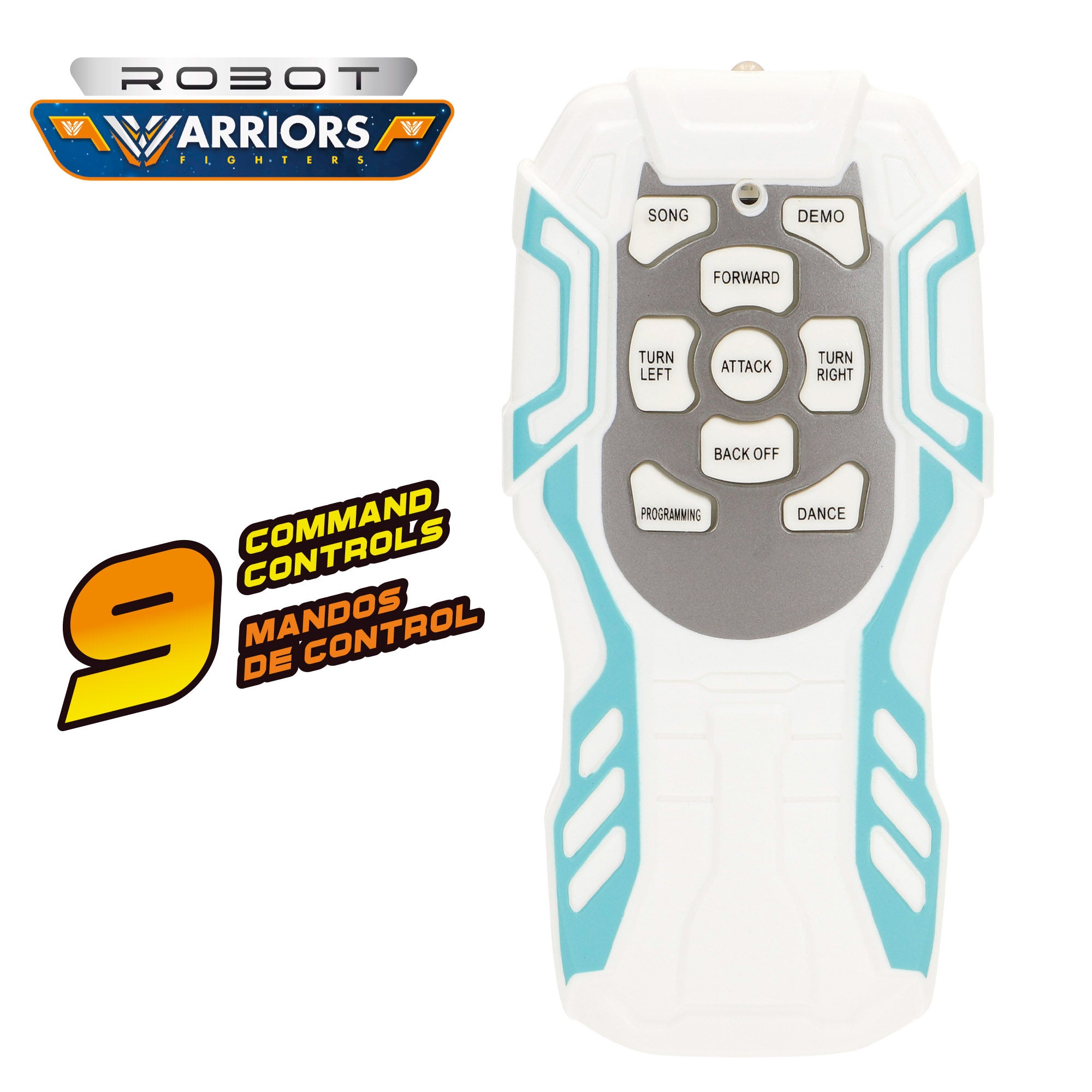 Robô telecomandado lança discos dos Warriors