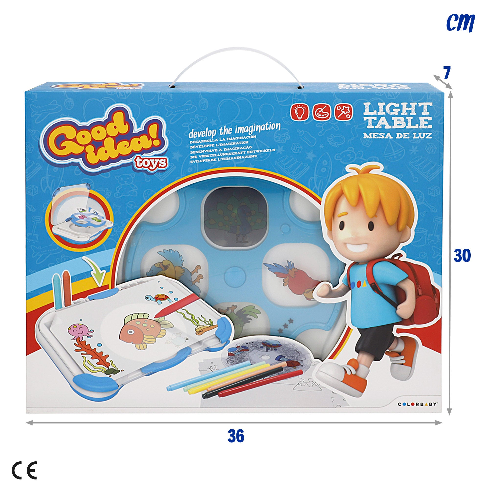 Projetor Good Idea para desenho com modelos